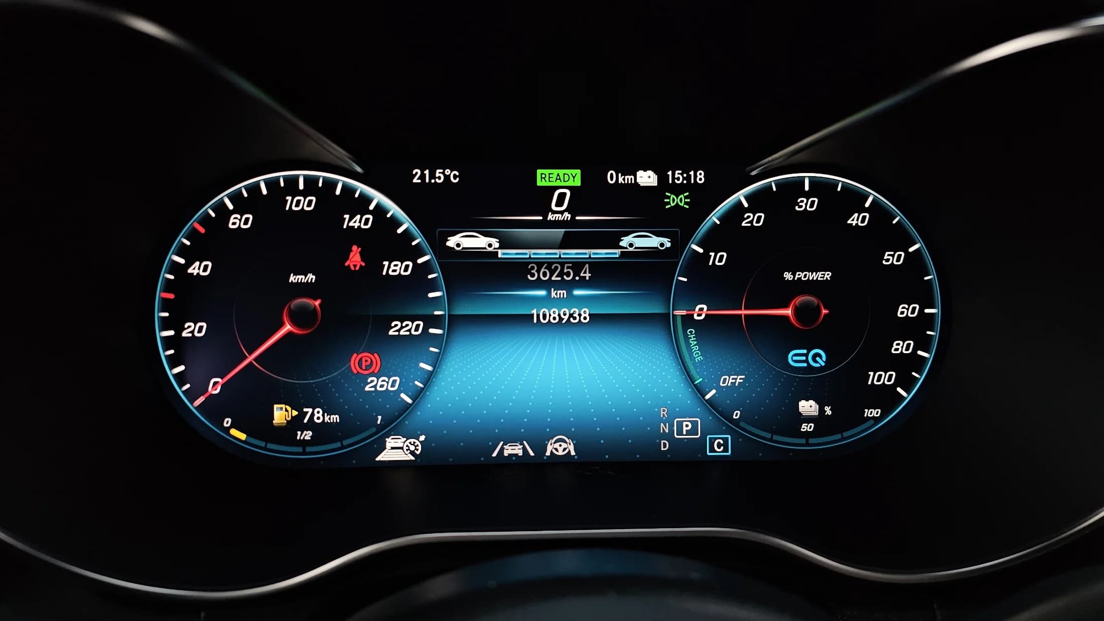 Mercedes-Benz GLC-Class GLC300e 4MATIC Coupe, гибрид, 2021 г. 108979 км. — фото 8