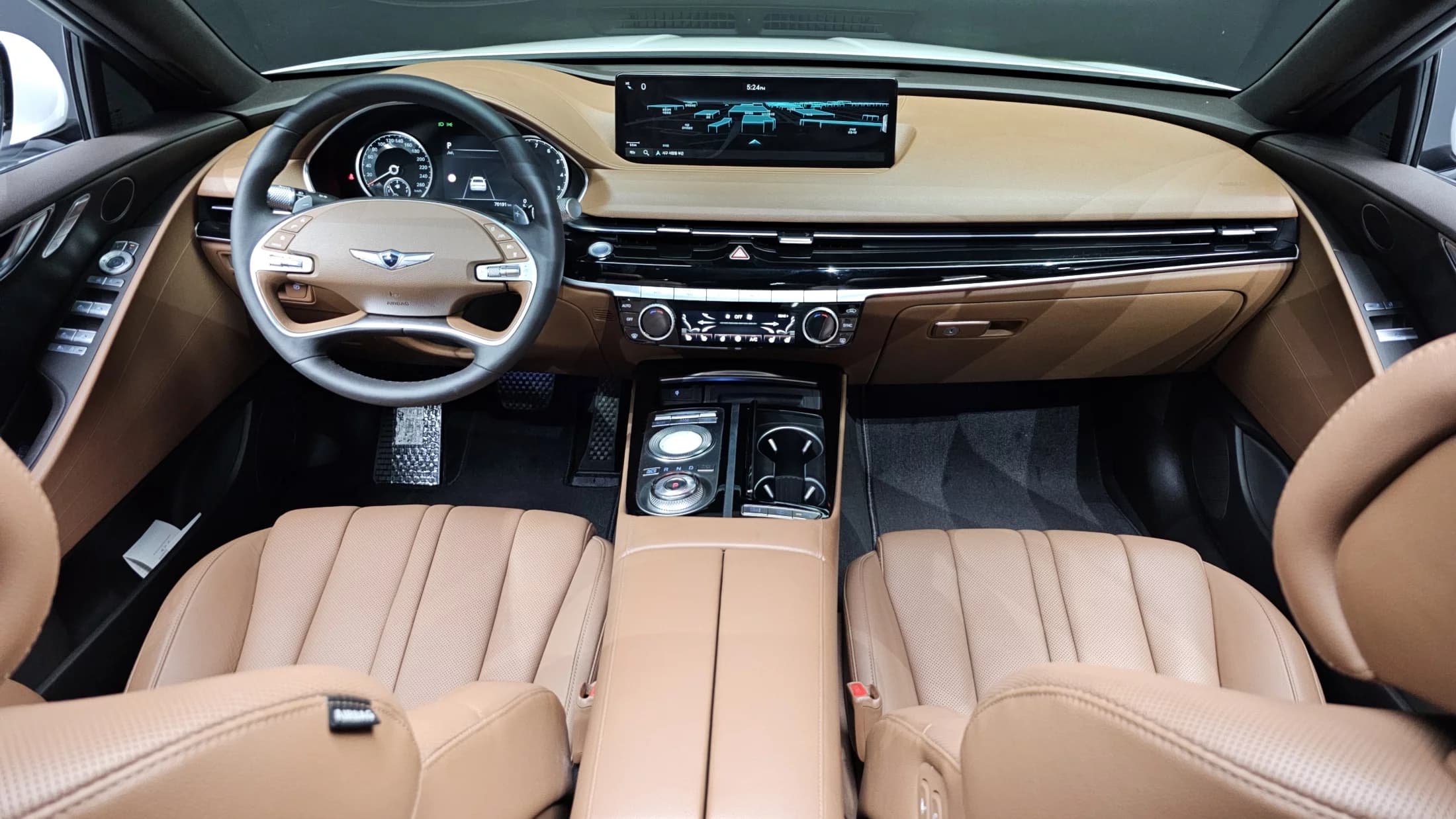 Genesis G80 Gasoline 2.5 Turbo 2WD, 2021 г. 70312 км. — фото 7
