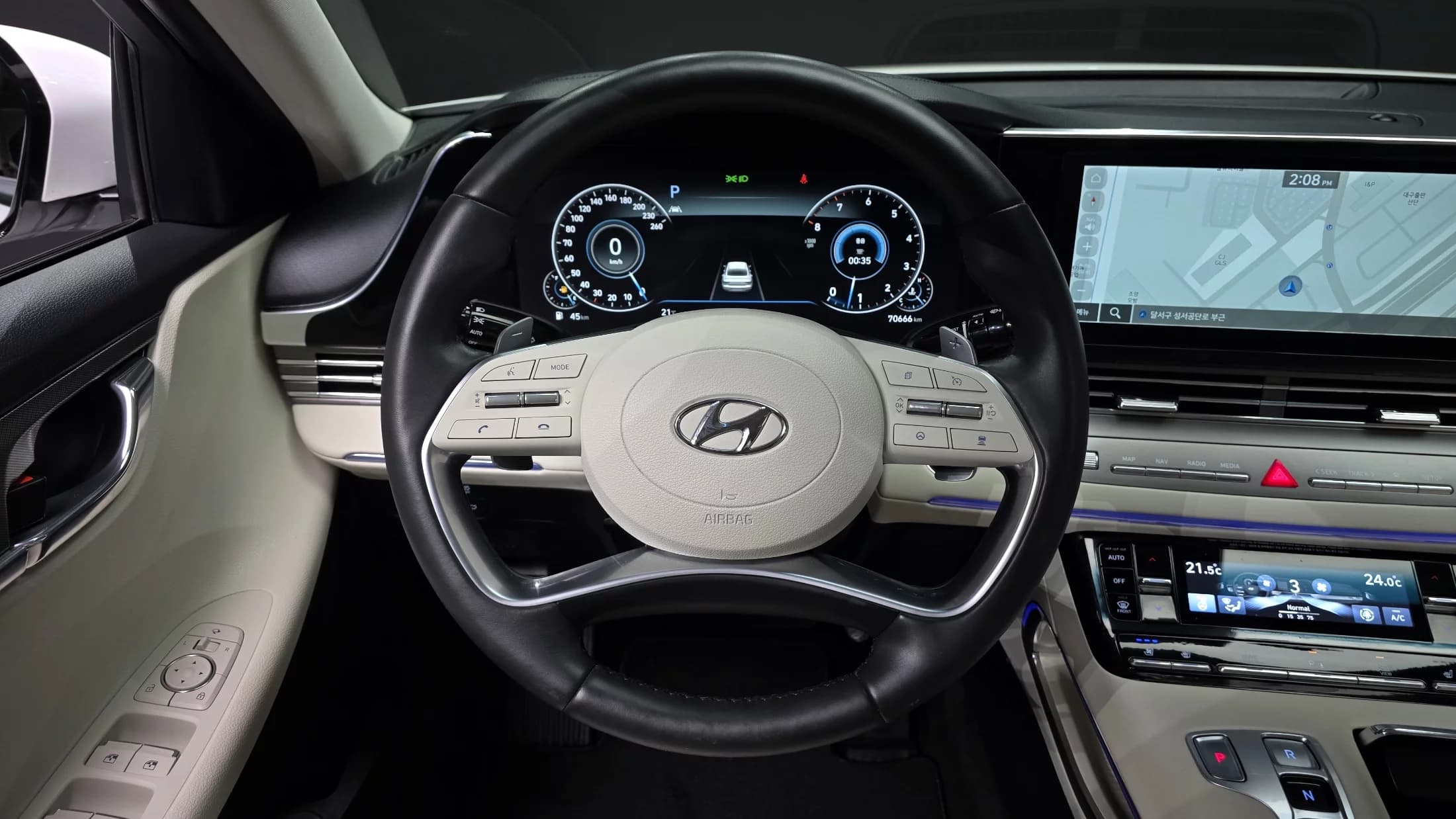 Hyundai Grandeur 2.5 Le Blanc, 2021 г. 70718 км. — фото 13