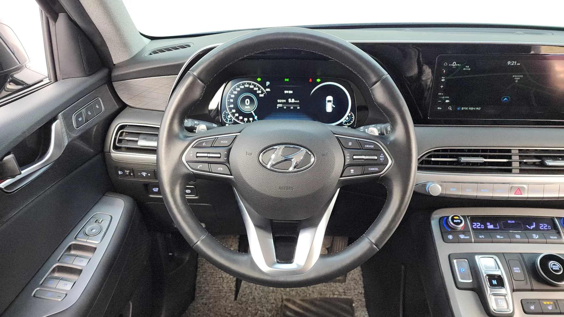 Hyundai Palisade Gasoline 3.8 2WD Prestige, 2022 г. 91995 км. — фото 13