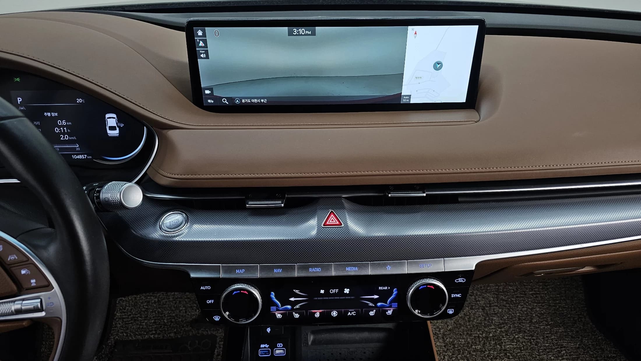 Genesis G80 Gasoline 2.5 Turbo AWD, 2021 г. 104886 км. — фото 15