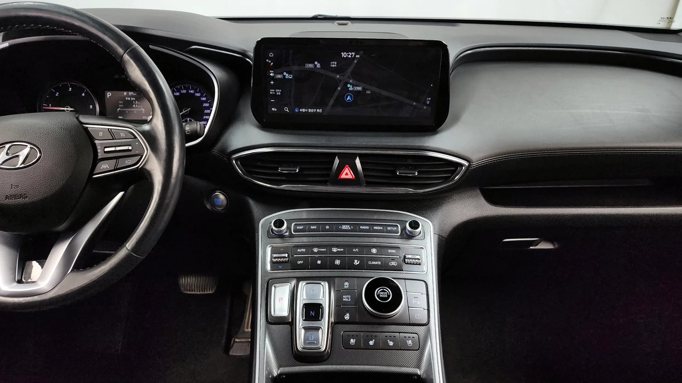 Hyundai Santa Fe Diesel 2.2 2WD Premium Choice, 2021 г. 95733 км. — фото 14