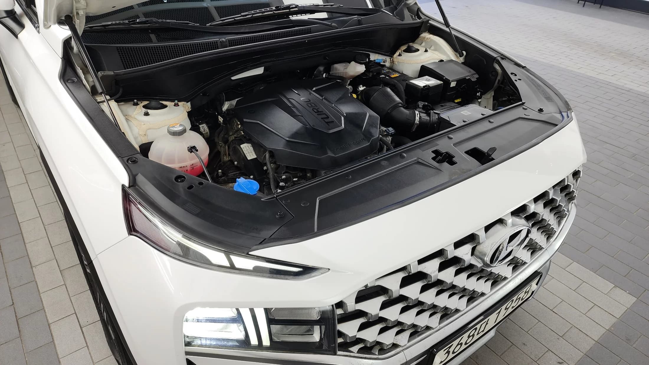 Hyundai Santa Fe Diesel 2.2 2WD Premium Choice, 2021 г. 95733 км. — фото 6