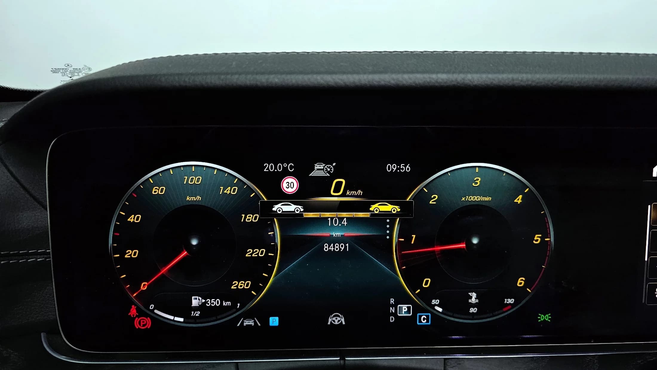 Mercedes-Benz E-Class E220d 4MATIC AMG Line, 2022 г. 84910 км. — фото 8