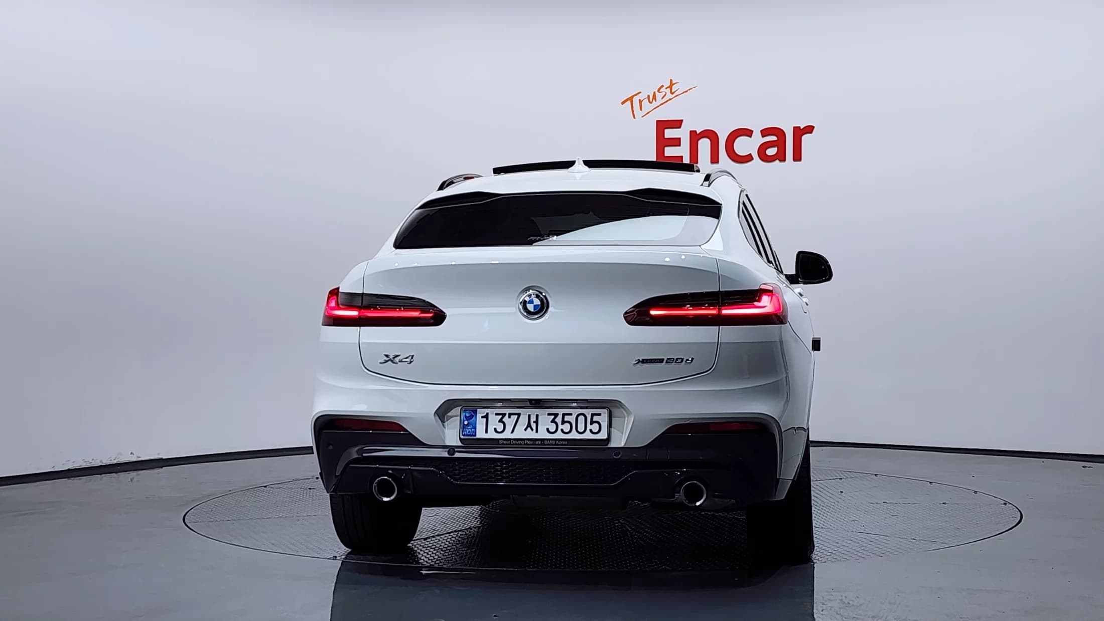 BMW X4 xDrive20d M Sport, 2021 г. 85061 км. — фото 4