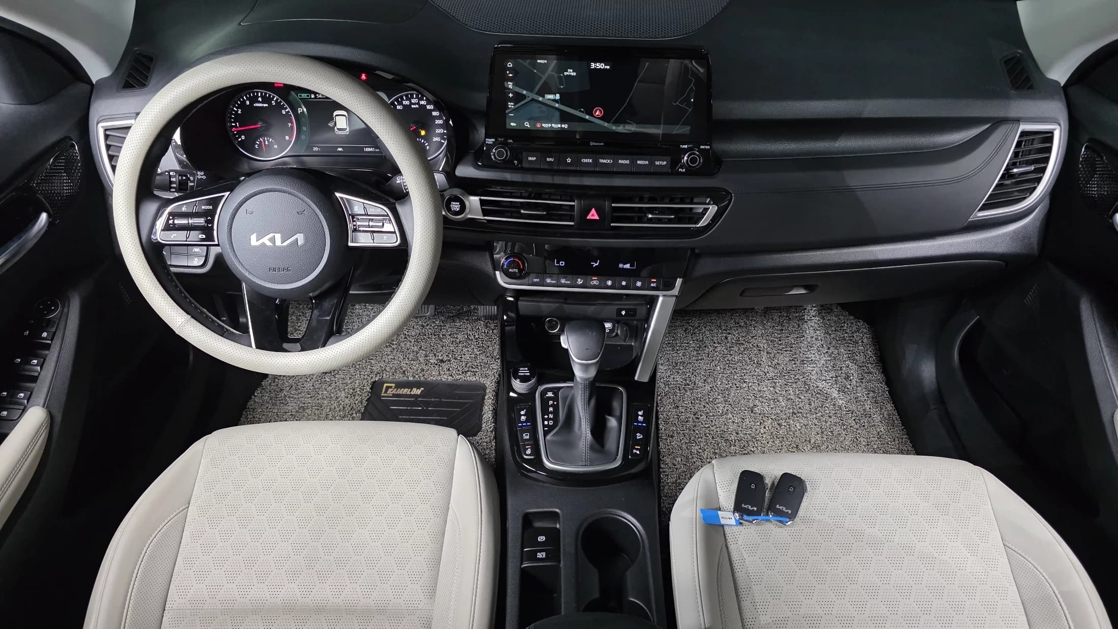 Kia Seltos Gasoline 1.6 Turbo 2WD Gravity, 2022 г. 16854 км. — фото 7