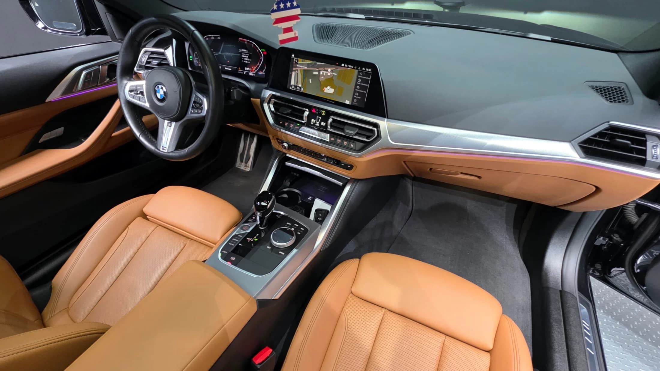 BMW 4-Series 420i M Sport Coupe, 2022 г. 51174 км. — фото 7
