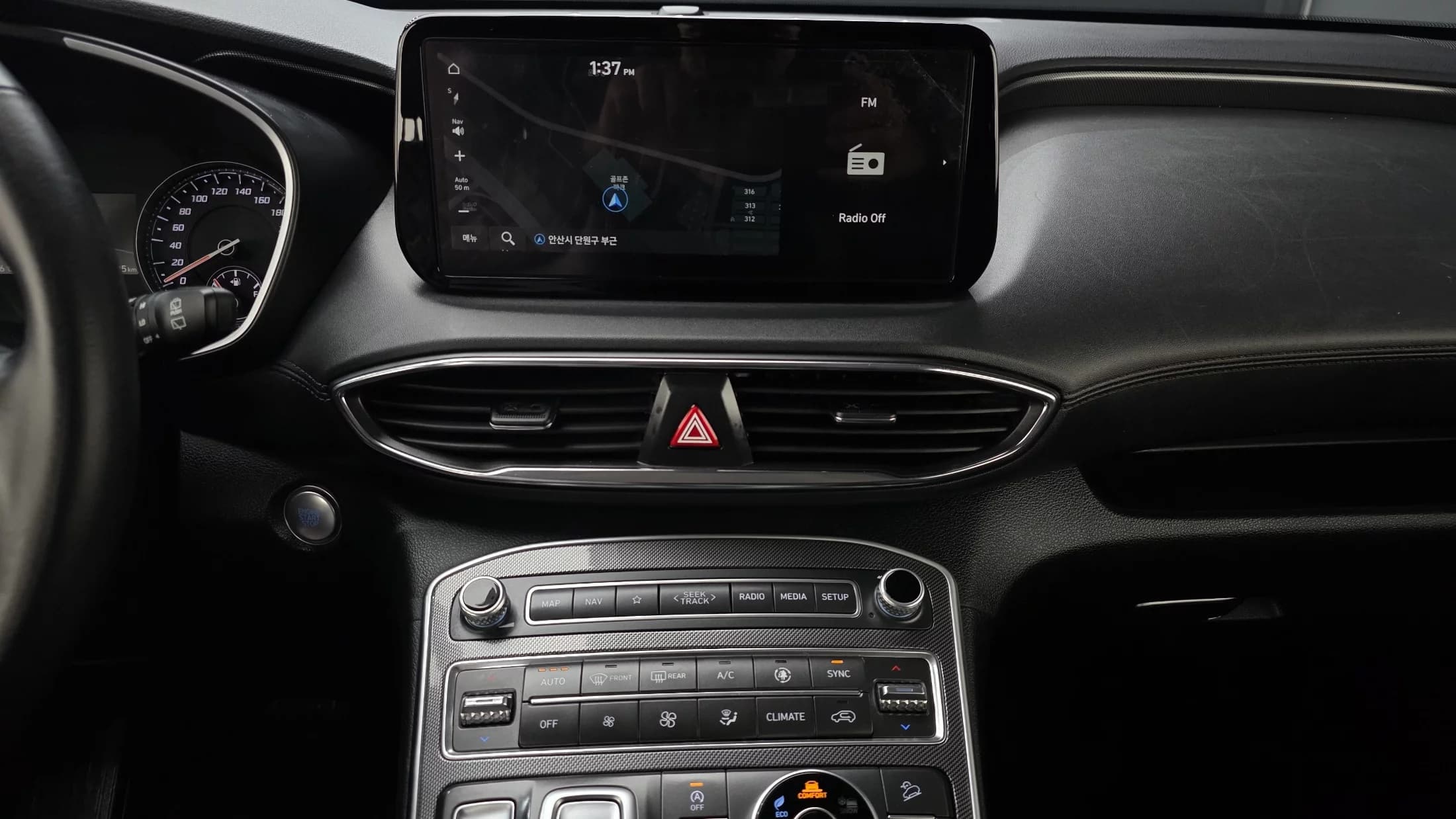 Hyundai Santa Fe Diesel 2.2 4WD Premium Choice, 2021 г. 70223 км. — фото 19