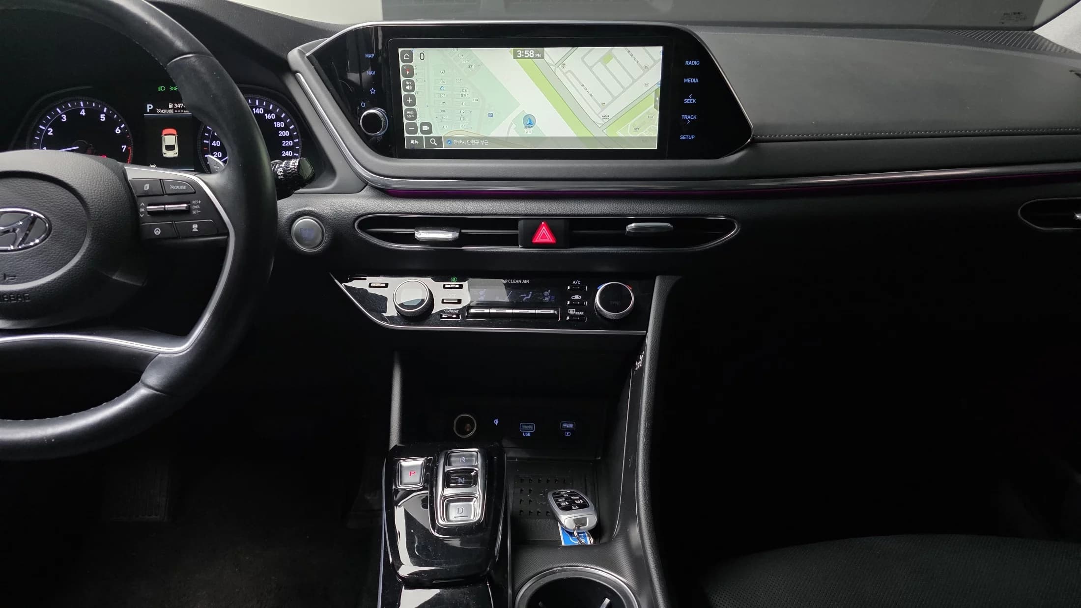 Hyundai Sonata 2.0 Premium Plus, 2021 г. 48445 км. — фото 19