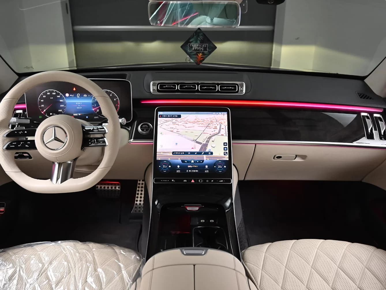 Mercedes-Benz S-Class S500L 4MATIC, 2021 г. 68210 км. — фото 8