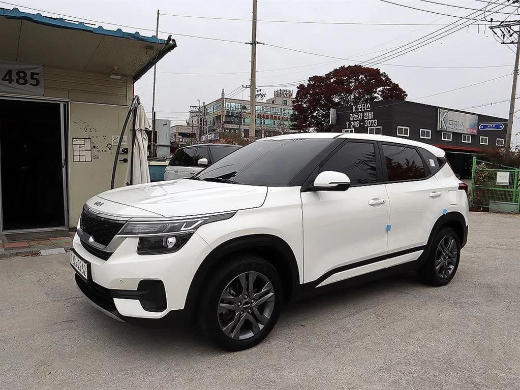 Kia Seltos Gasoline 1.6 Turbo 2WD Prestige, 2022 г. 94116 км. — фото 2