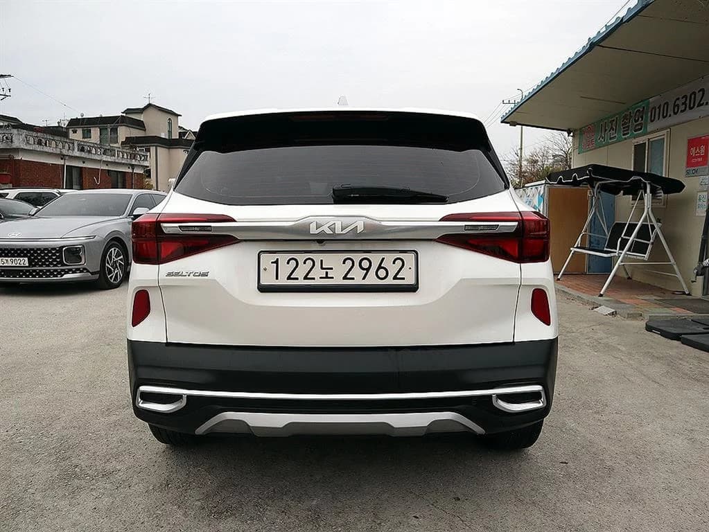 Kia Seltos Gasoline 1.6 Turbo 2WD Prestige, 2022 г. 94116 км. — фото 4