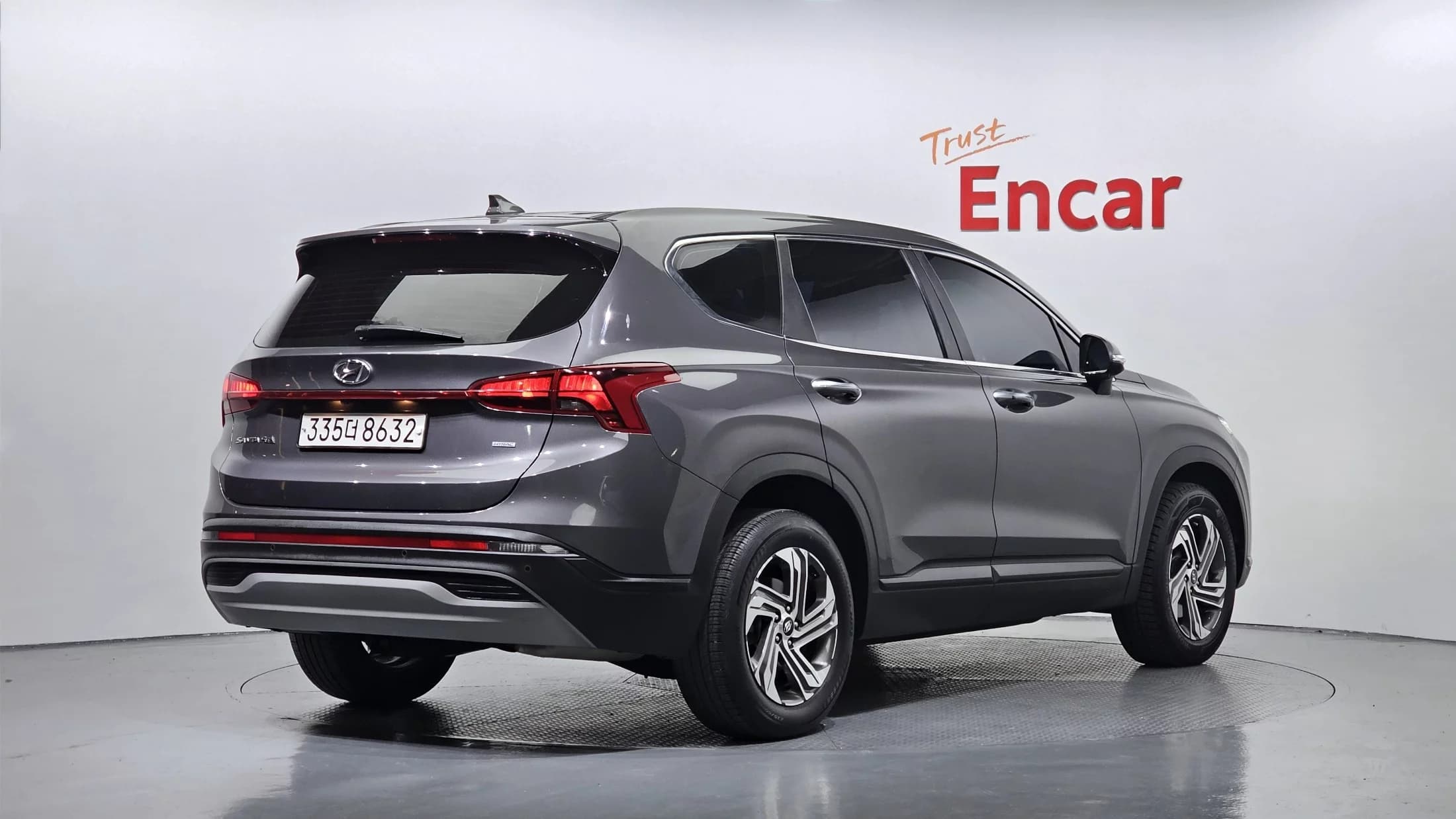 Hyundai Santa Fe Diesel 2.2 4WD Premium Choice, 2021 г. 80355 км. — фото 2