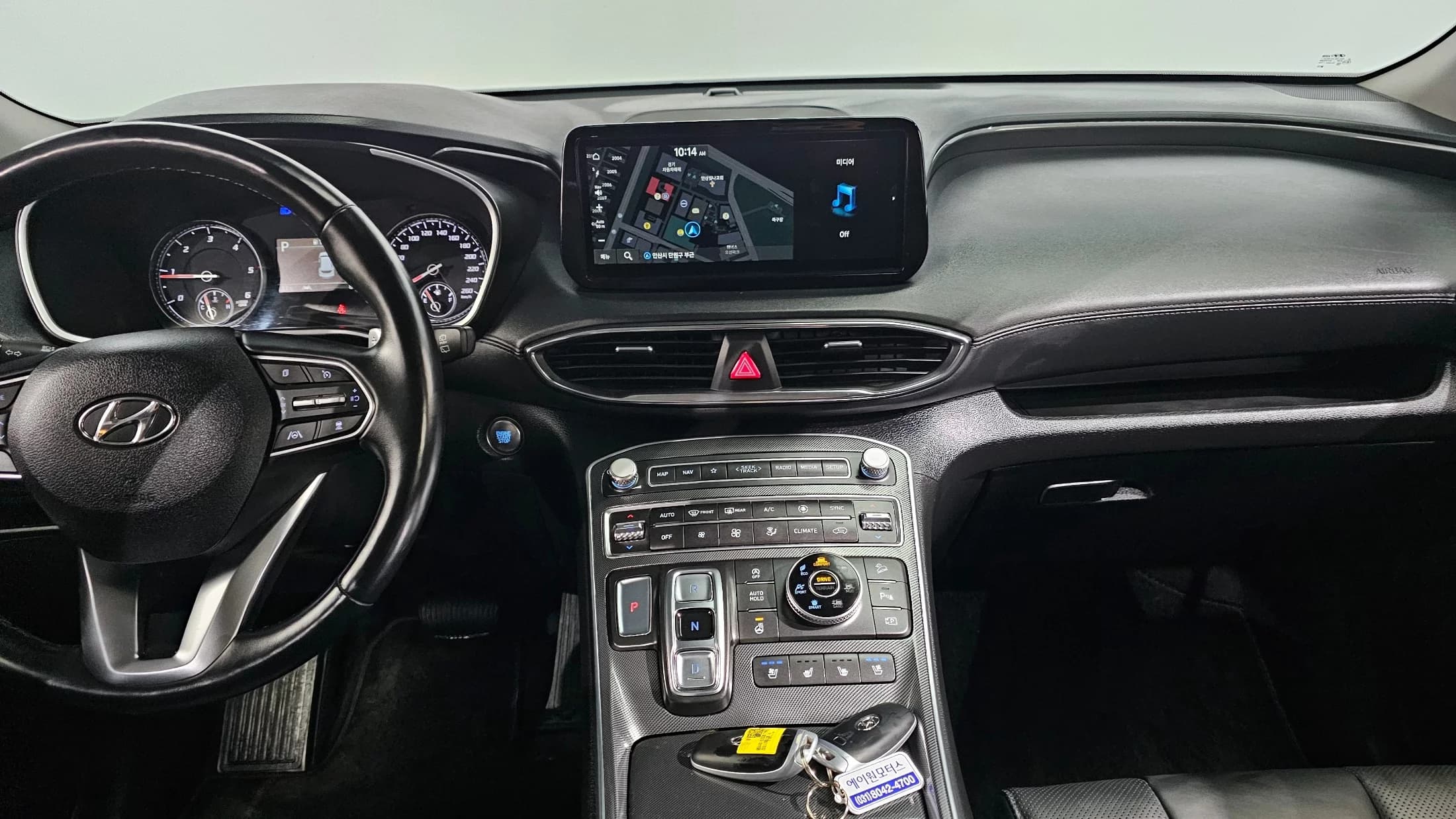 Hyundai Santa Fe Diesel 2.2 4WD Premium Choice, 2021 г. 80355 км. — фото 20