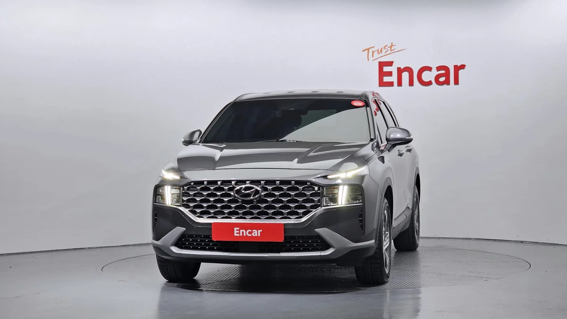 Hyundai Santa Fe Diesel 2.2 4WD Premium Choice, 2021 г. 80355 км. — фото 3