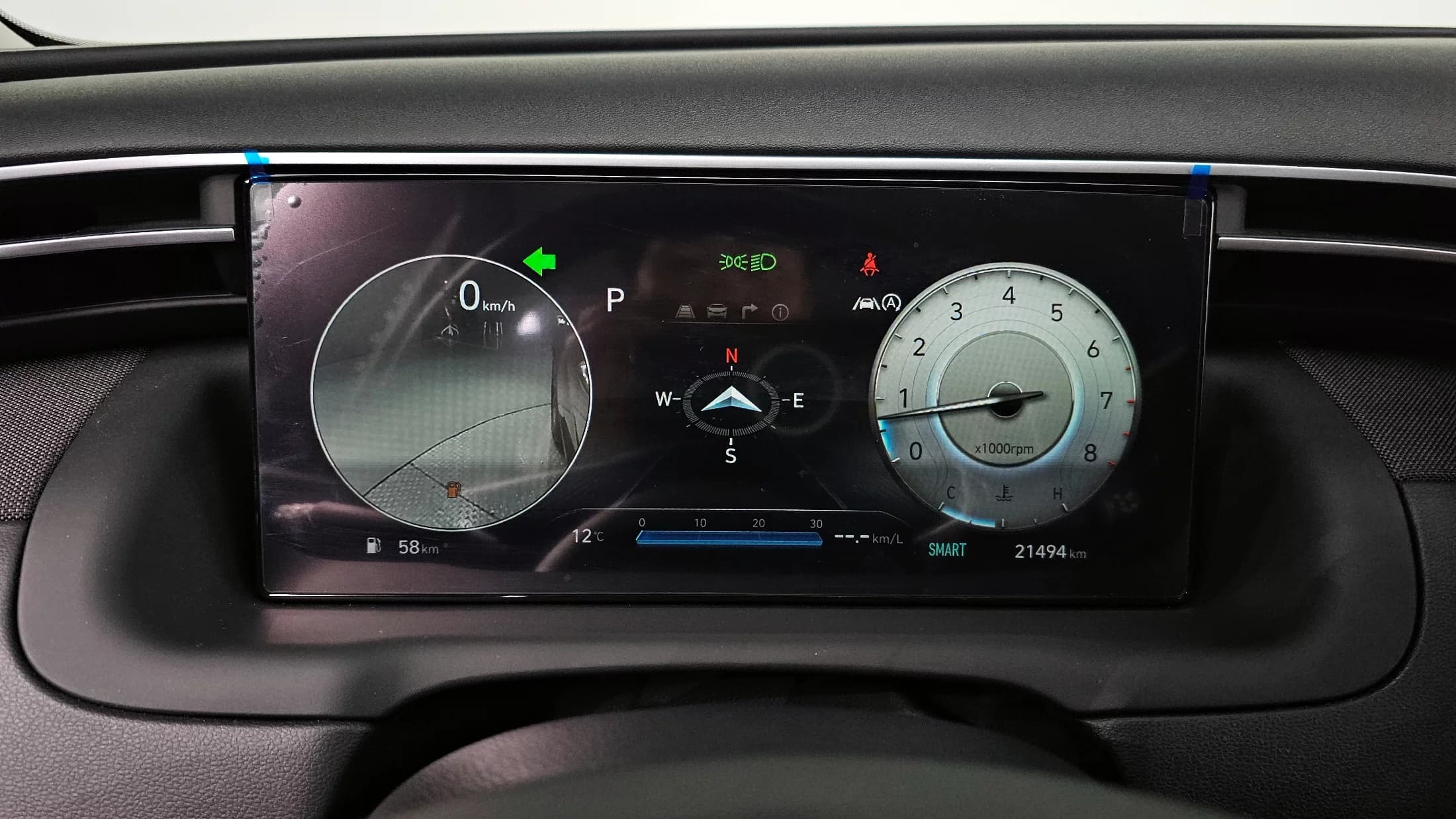 Hyundai Tucson Gasoline 1.6 Turbo 2WD Inspiration, 2021 г. 21569 км. — фото 8