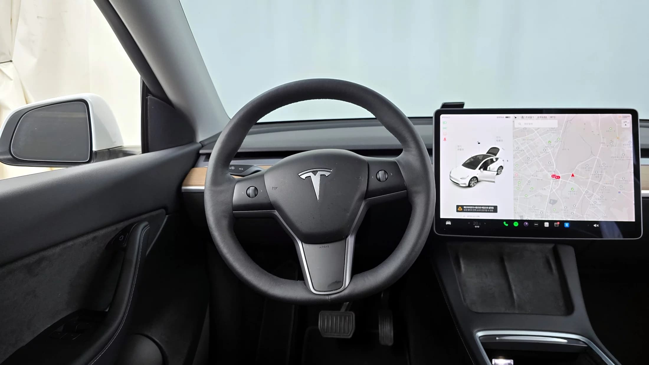 Tesla Model Y Standard Range, электромобиль, 2021 г. 90175 км. — фото 13
