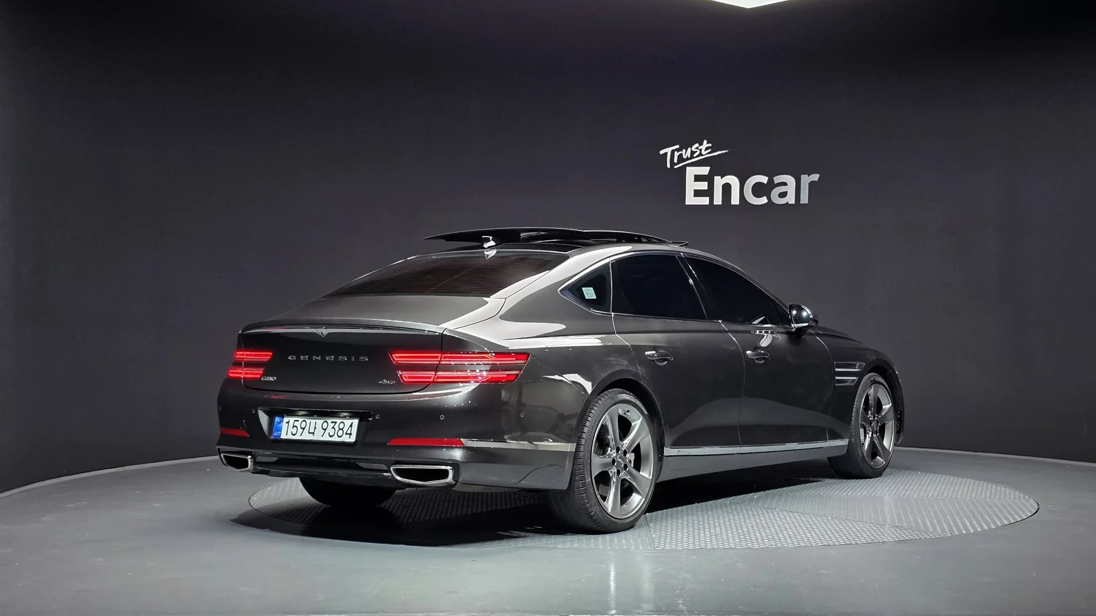 Genesis G80 Gasoline 3.5 Turbo AWD, 2021 г. 59432 км. — фото 2