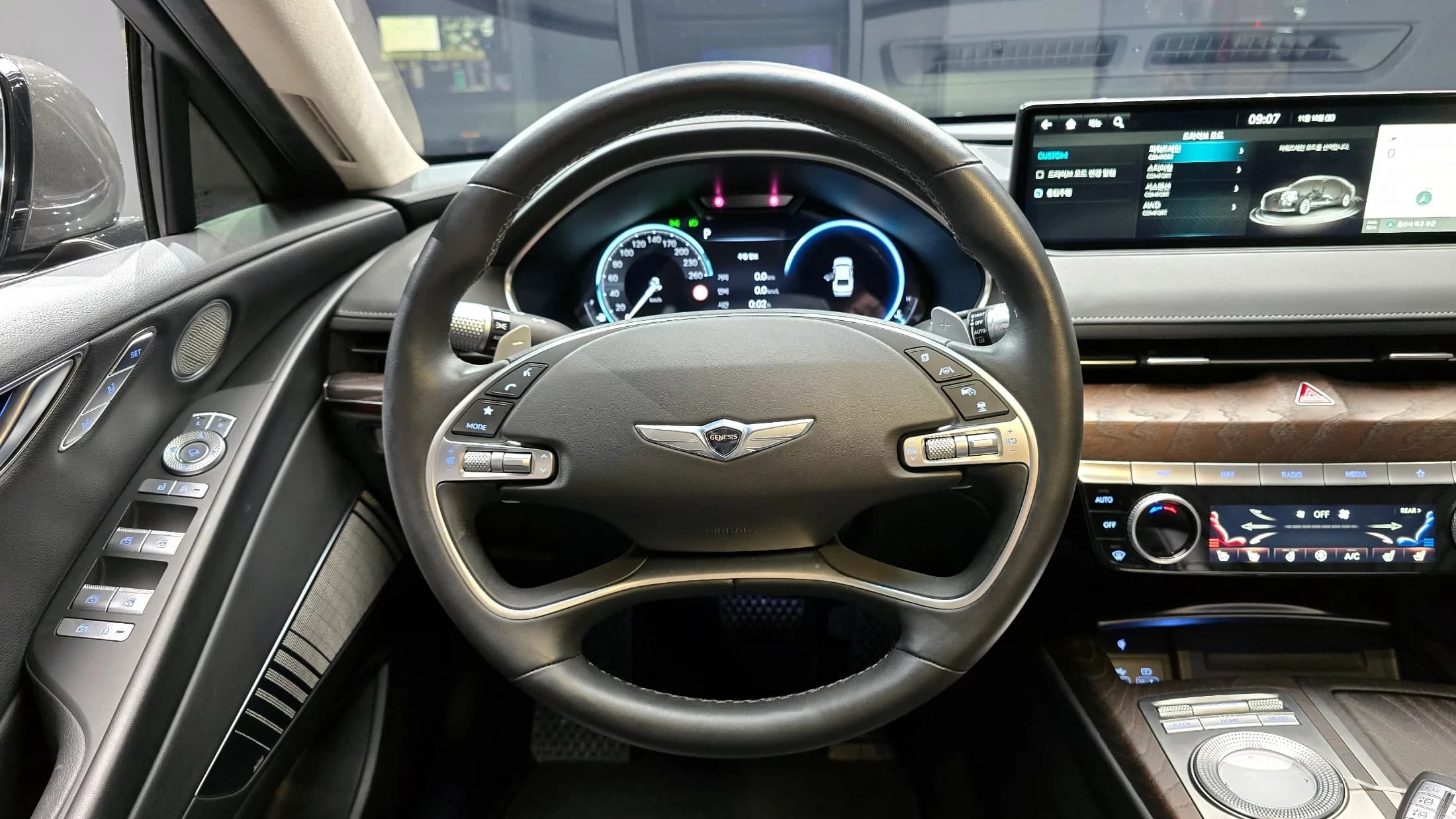 Genesis G80 Gasoline 3.5 Turbo AWD, 2021 г. 59432 км. — фото 13