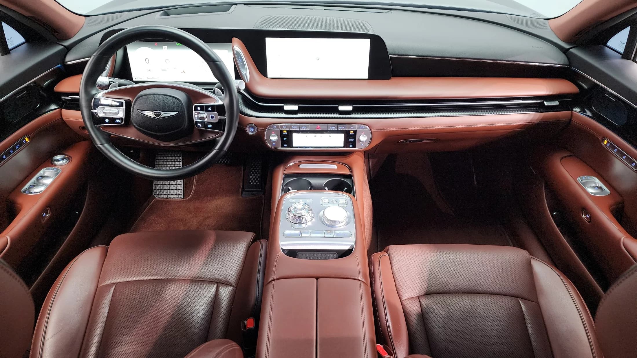 Genesis G90 Gasoline 3.5 Turbo AWD, 2022 г. 60902 км. — фото 7