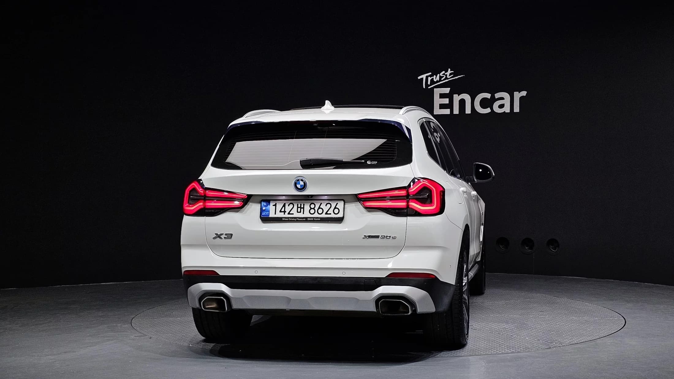 BMW X3 xDrive 30e, гибрид, 2021 г. 61553 км. — фото 4