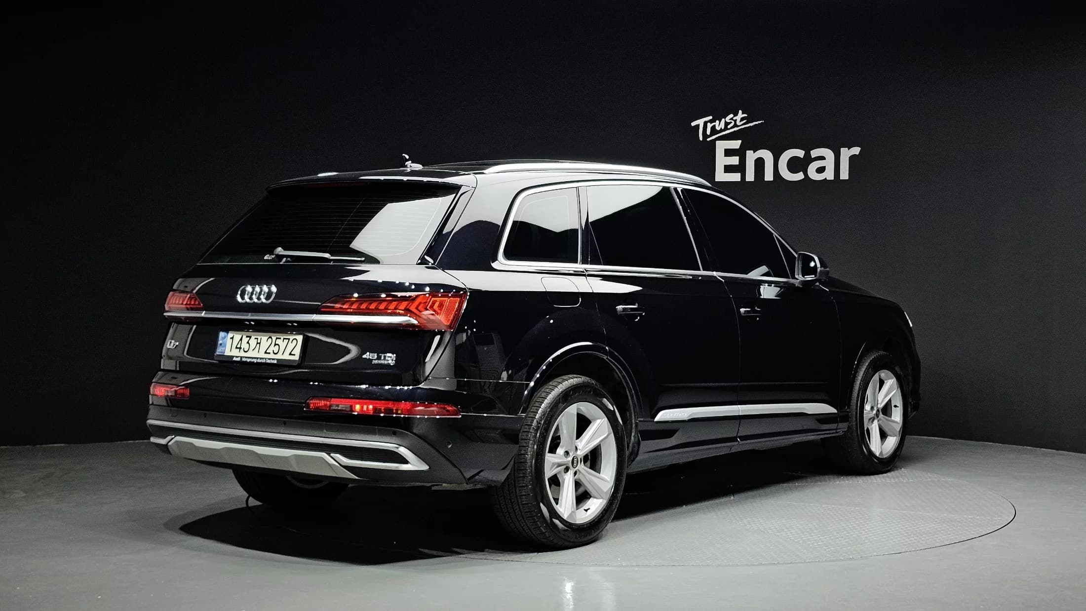 Audi Q7 45 TDI Quattro, 2021 г. 75558 км. — фото 2
