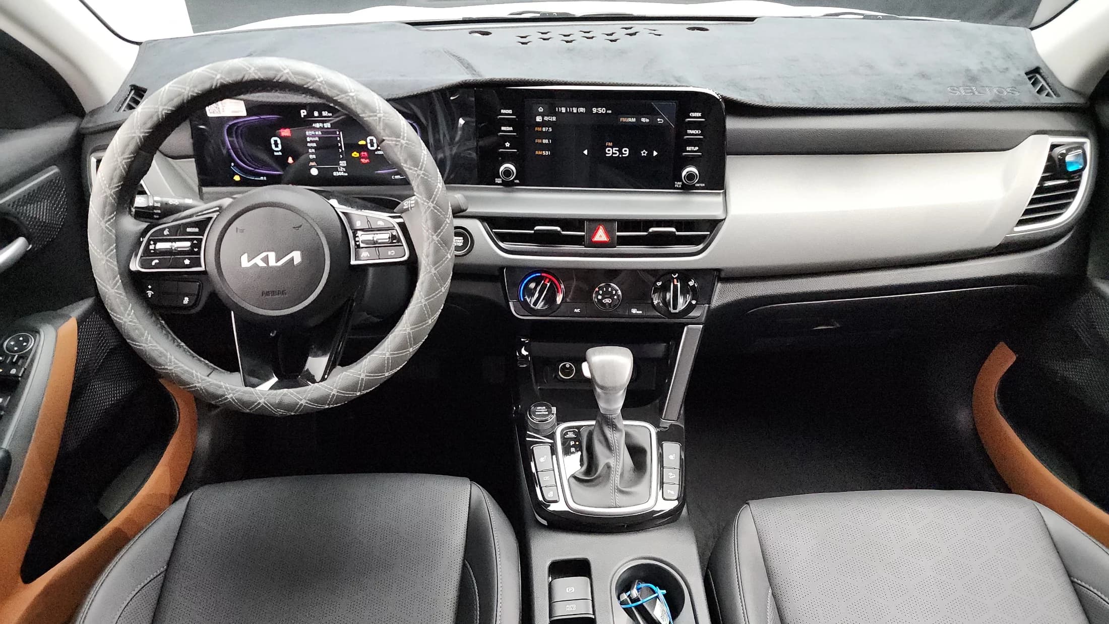 Kia Seltos Gasoline 1.6 Turbo 2WD Trendy, 2025 г. 8355 км. — фото 7