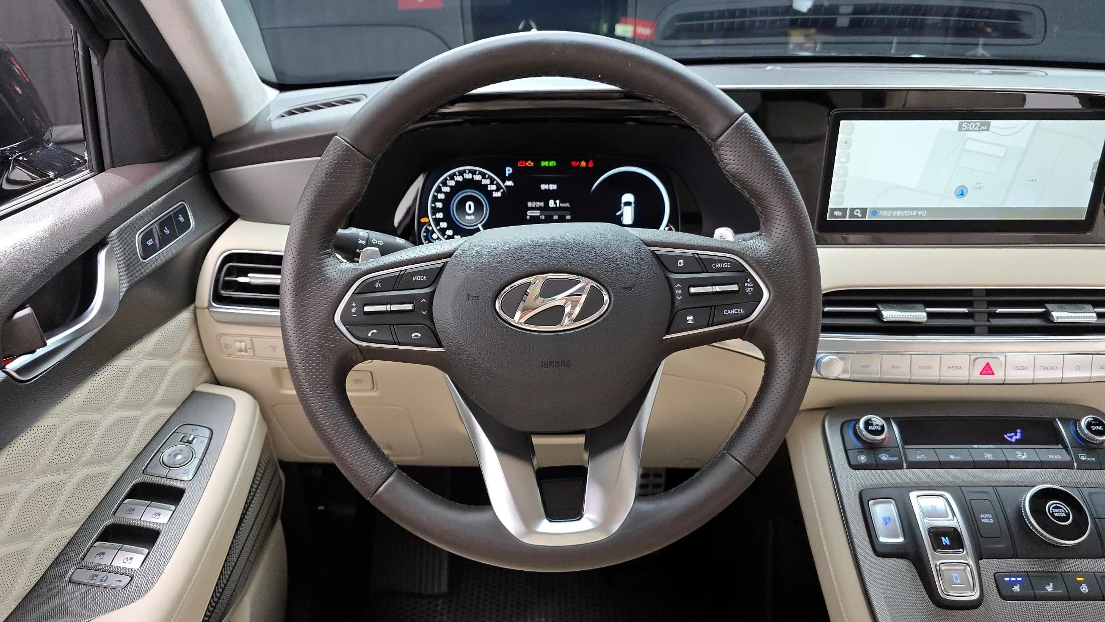 Hyundai Palisade Diesel 2.2 2WD Calligraphy, 2021 г. 65063 км. — фото 13