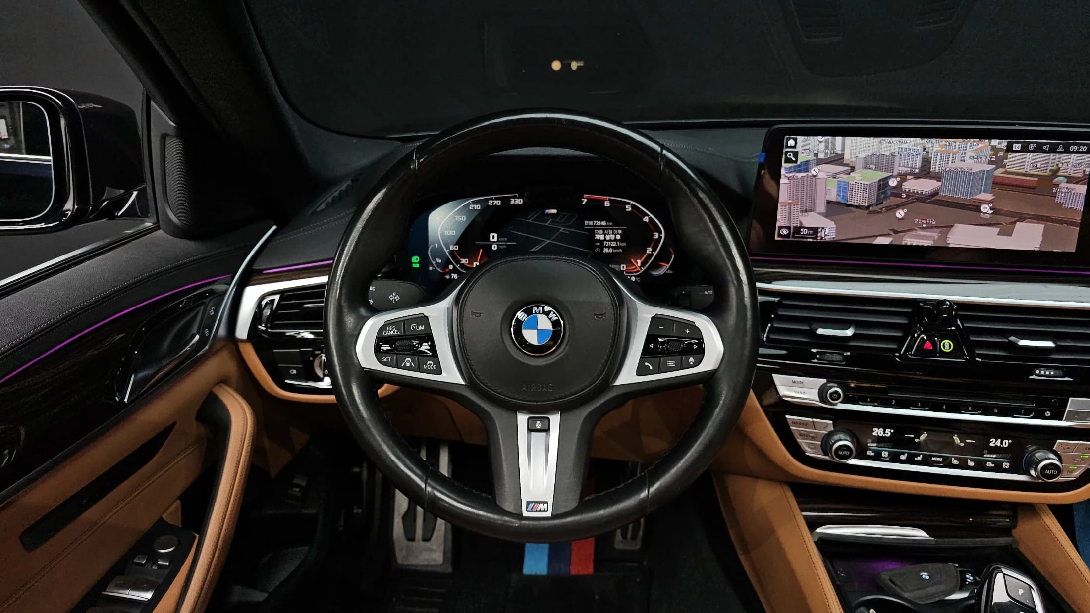 BMW 5-Series 520i M Sport, 2021 г. 73224 км. — фото 13