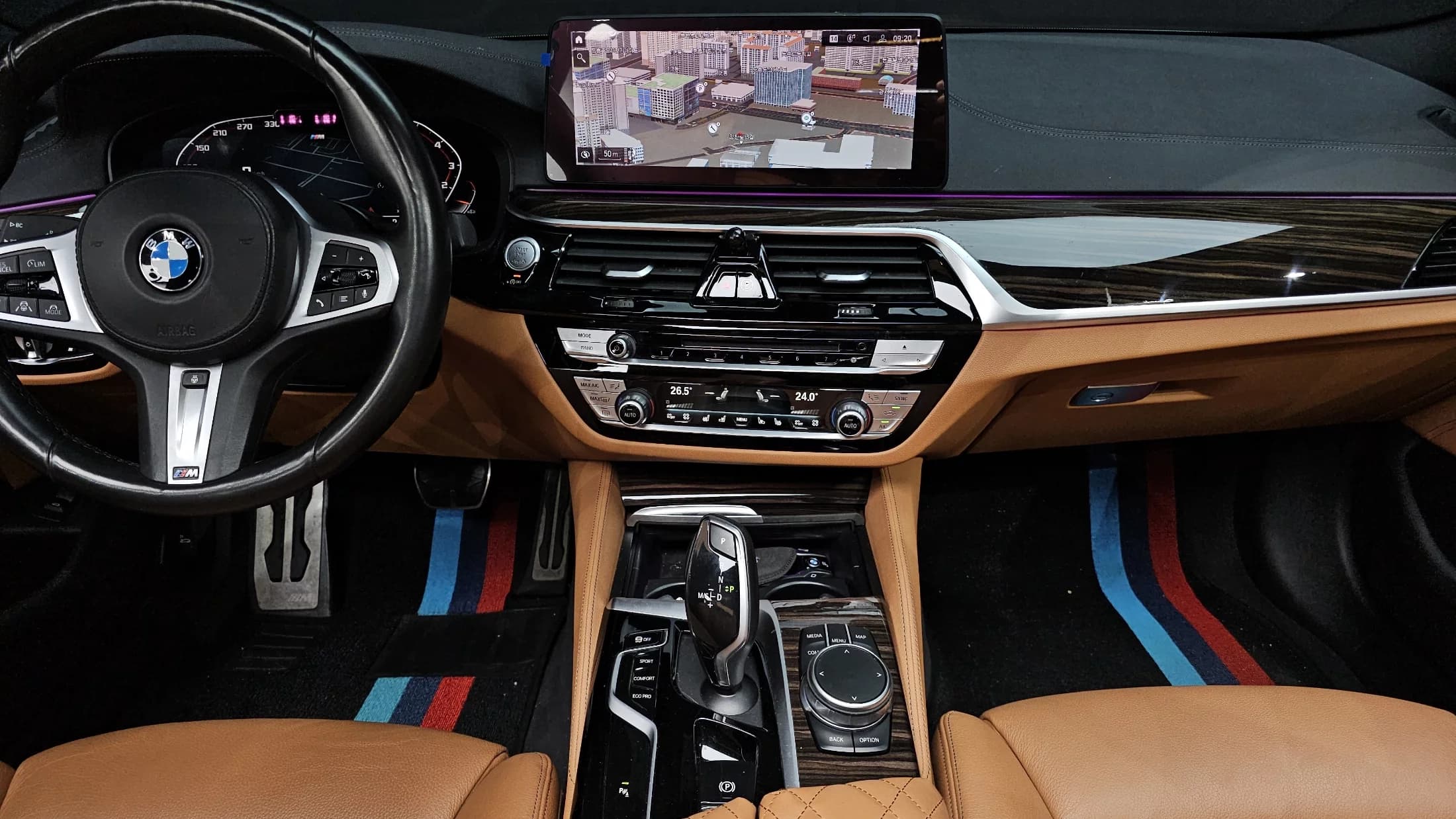 BMW 5-Series 520i M Sport, 2021 г. 73224 км. — фото 14