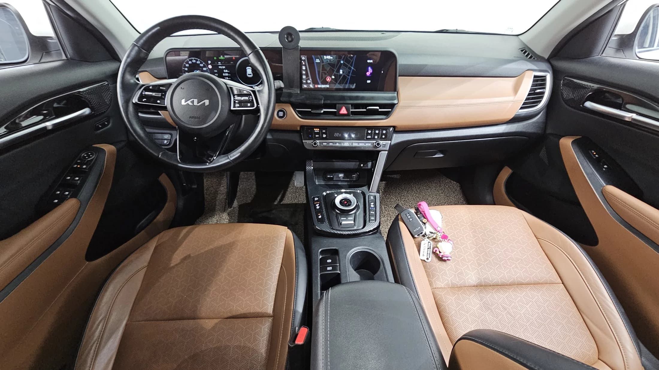 Kia Seltos Gasoline 1.6 Turbo 4WD Signature, 2023 г. 38481 км. — фото 7