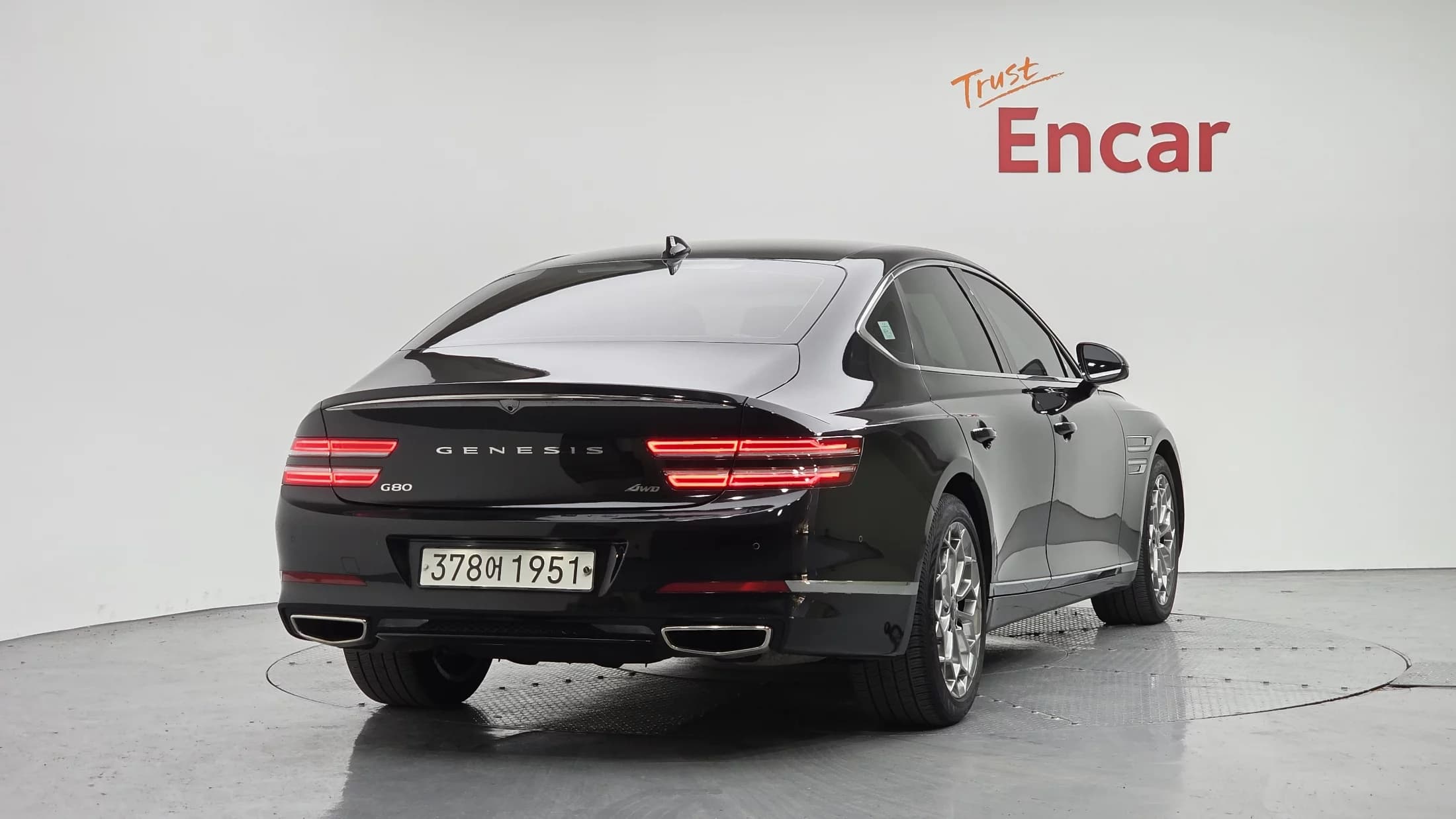 Genesis G80 Gasoline 3.5 Turbo AWD, 2022 г. 36831 км. — фото 4