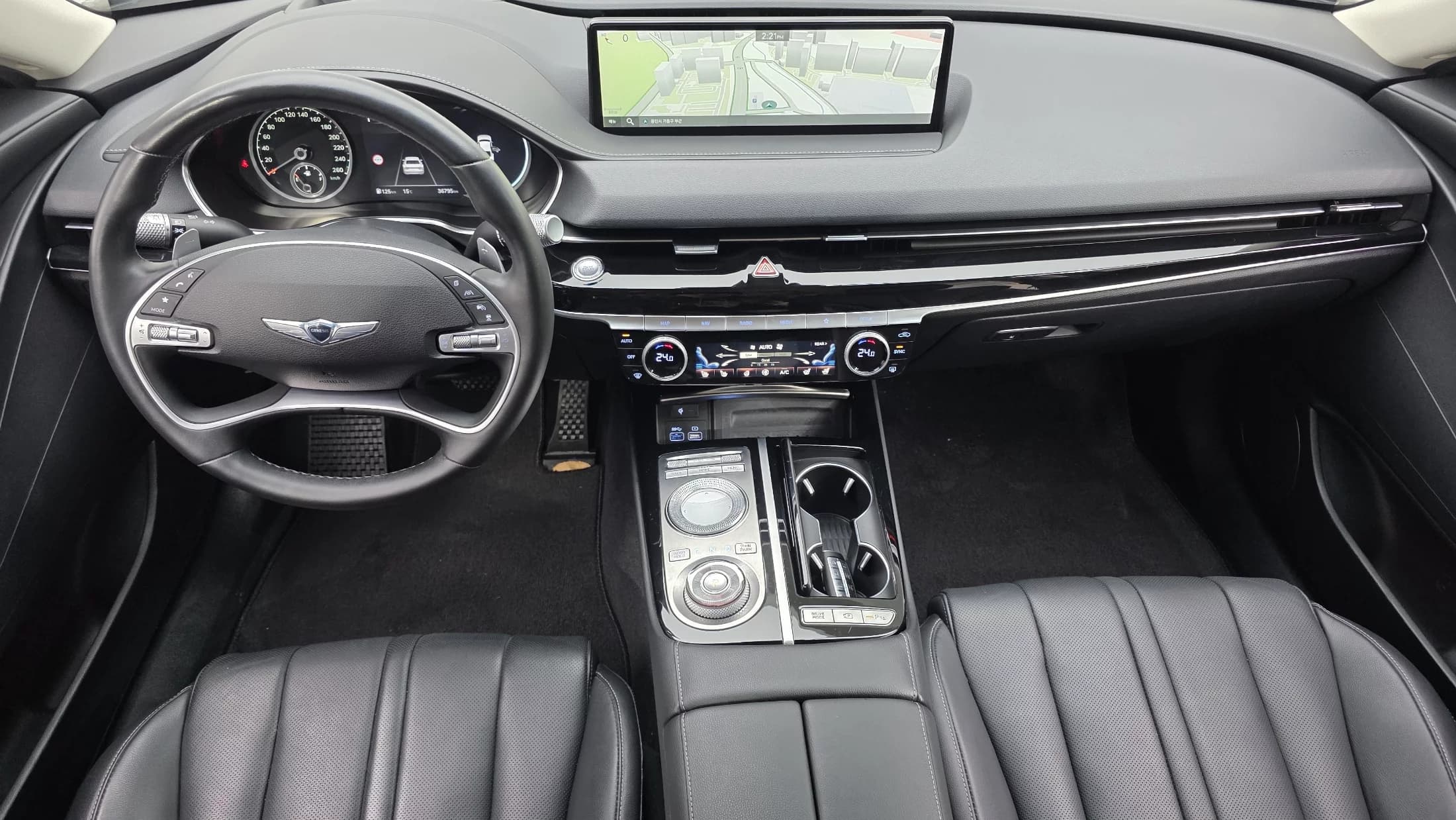 Genesis G80 Gasoline 3.5 Turbo AWD, 2022 г. 36831 км. — фото 7