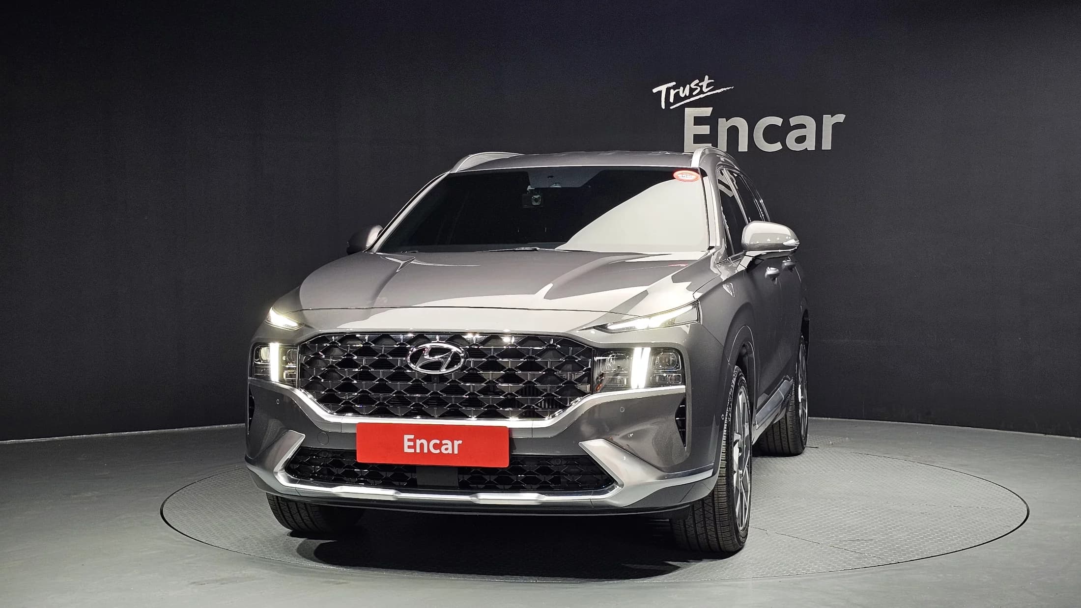 Hyundai Santa Fe Diesel 2.2 2WD Calligraphy, 2021 г. 39548 км. — фото 3