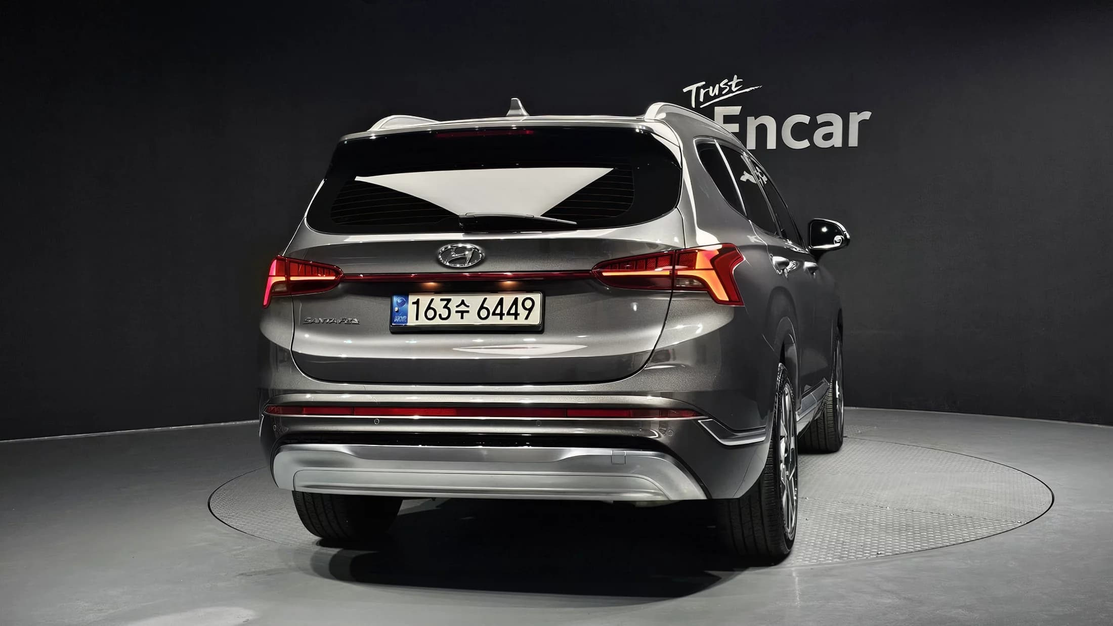 Hyundai Santa Fe Diesel 2.2 2WD Calligraphy, 2021 г. 39548 км. — фото 4
