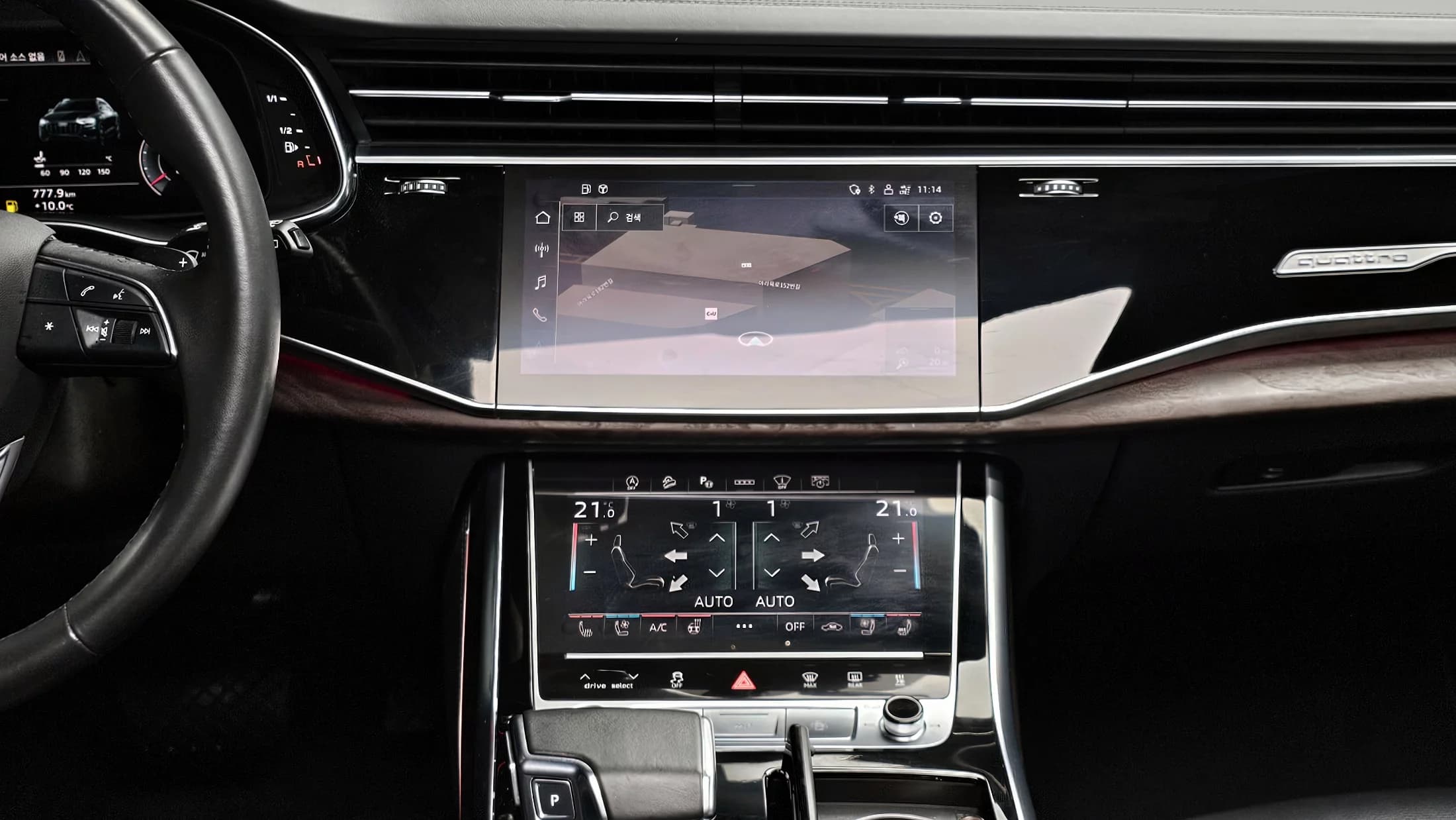 Audi Q8 45 TDI Quattro Premium, 2021 г. 56290 км. — фото 15