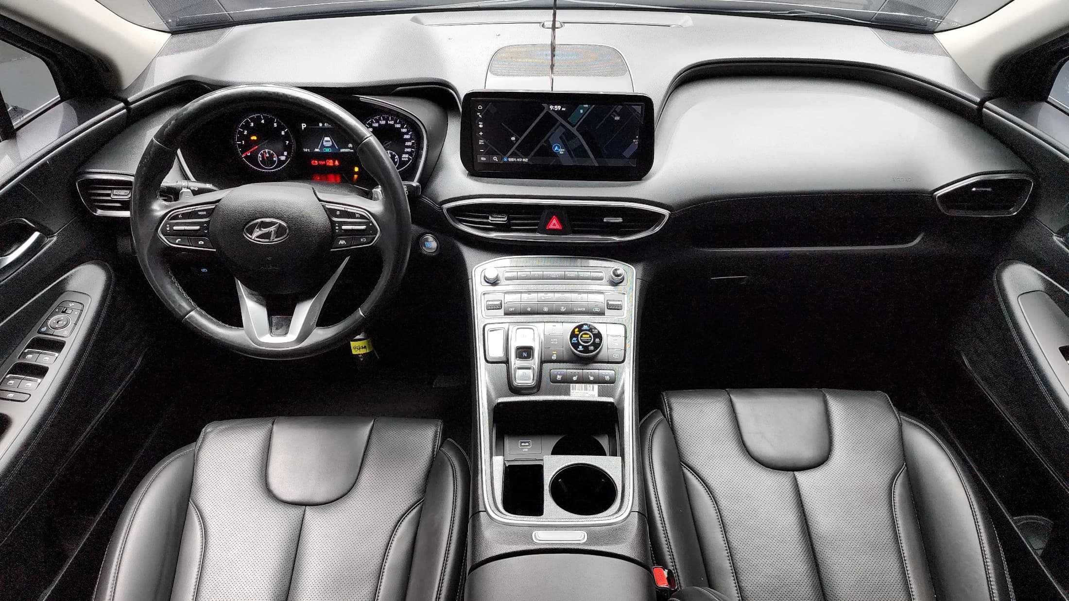 Hyundai Santa Fe Gasoline 2.5T 4WD Premium, 2021 г. 68519 км. — фото 13