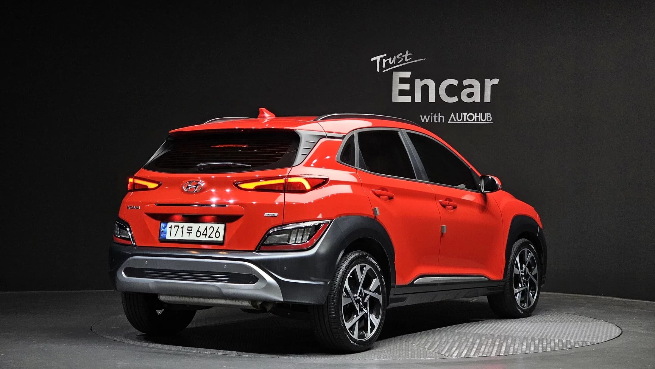 Hyundai Kona Gasoline 1.6 Turbo 4WD Modern, 2021 г. 38660 км. — фото 2