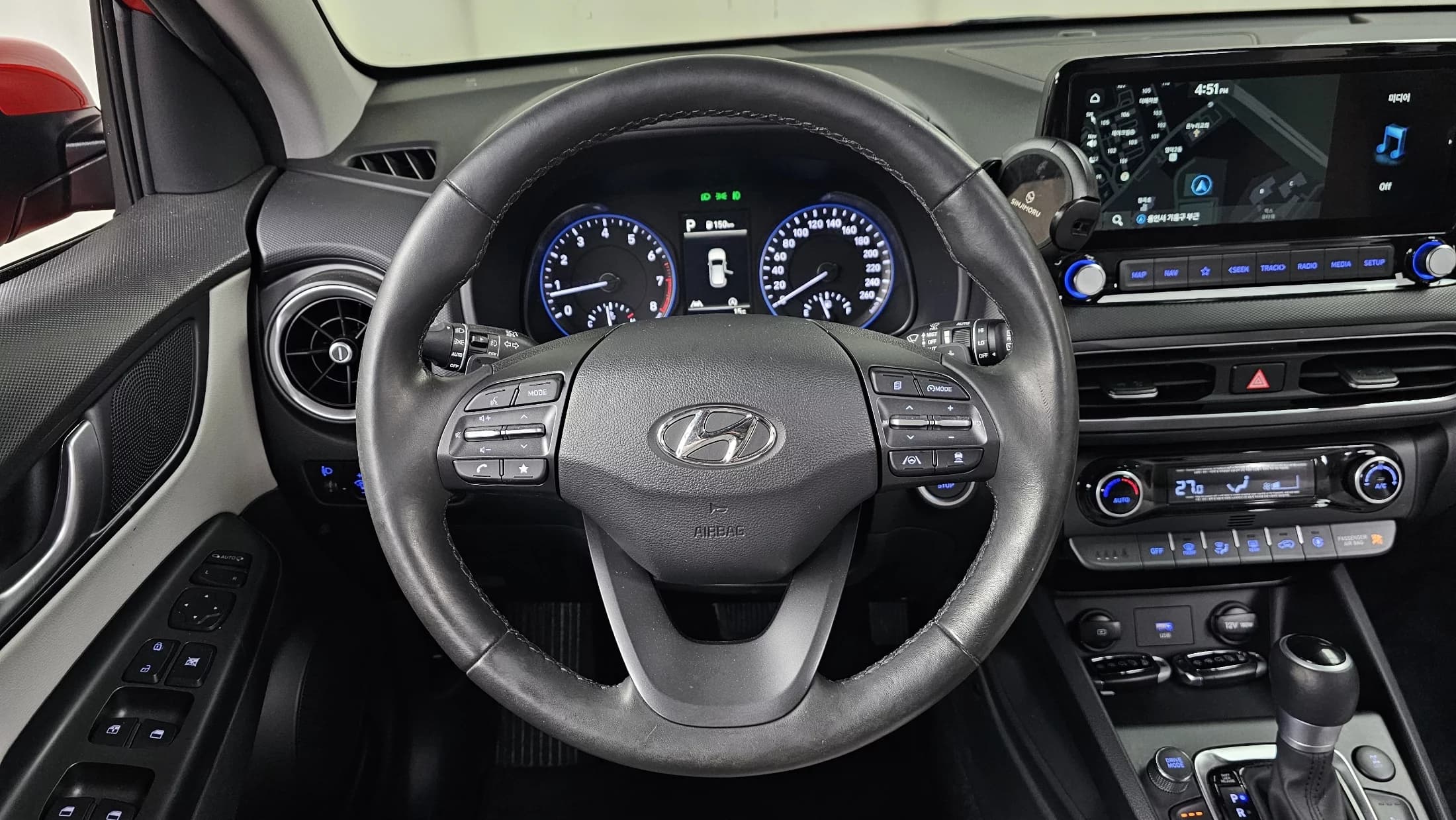 Hyundai Kona Gasoline 1.6 Turbo 4WD Modern, 2021 г. 38660 км. — фото 13
