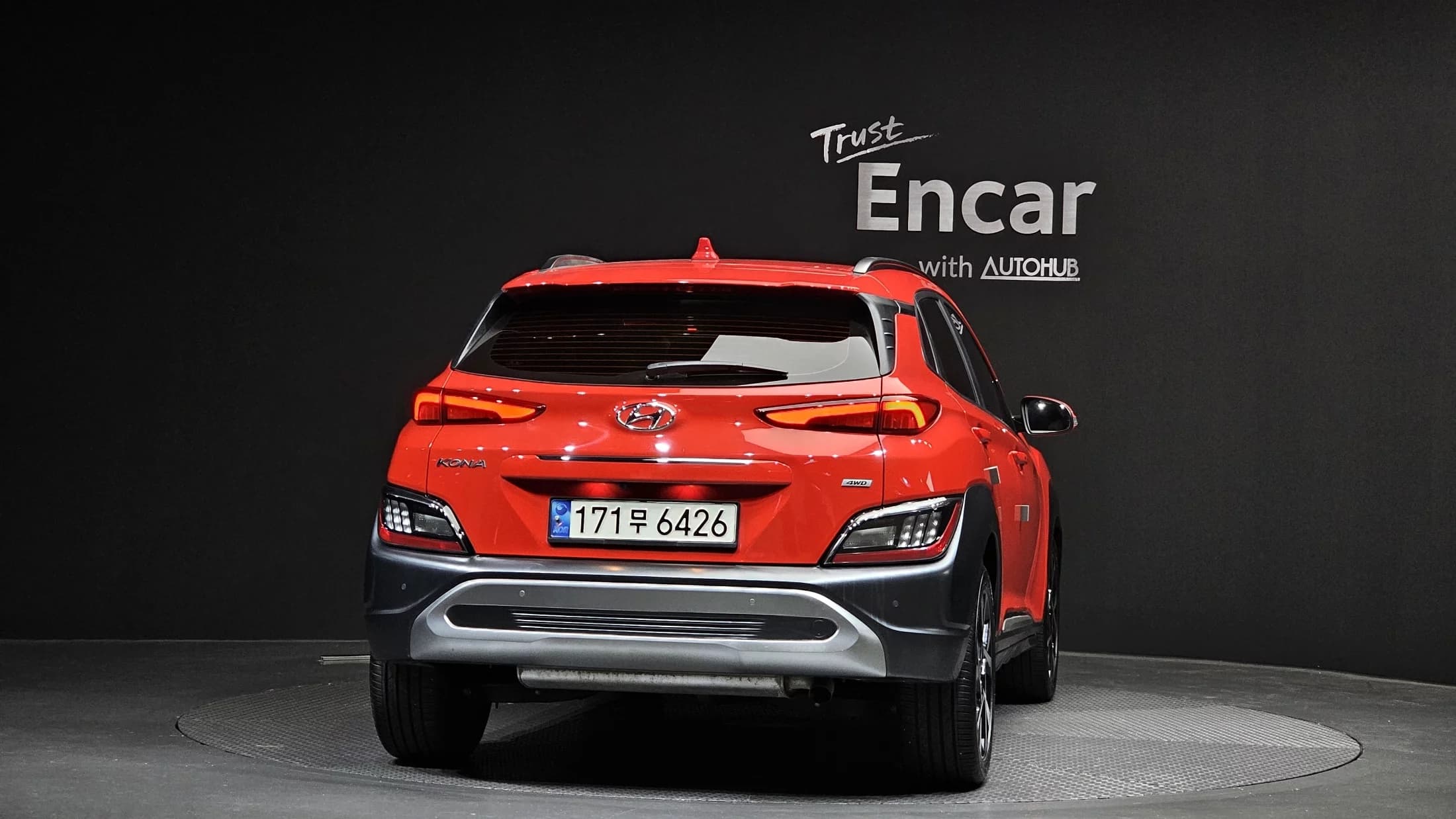 Hyundai Kona Gasoline 1.6 Turbo 4WD Modern, 2021 г. 38660 км. — фото 4