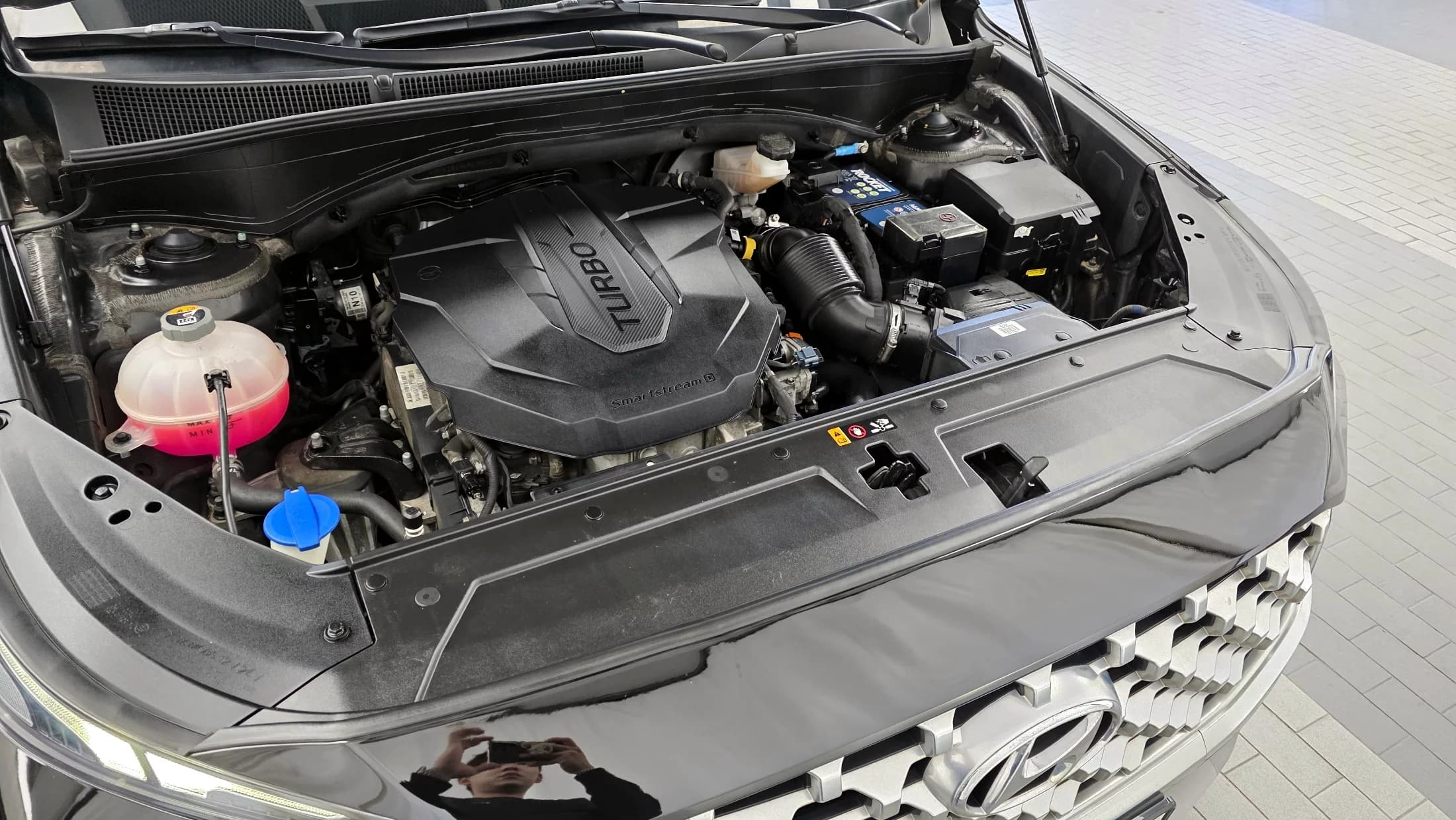 Hyundai Santa Fe Diesel 2.2 2WD Prestige, 2021 г. 131599 км. — фото 6