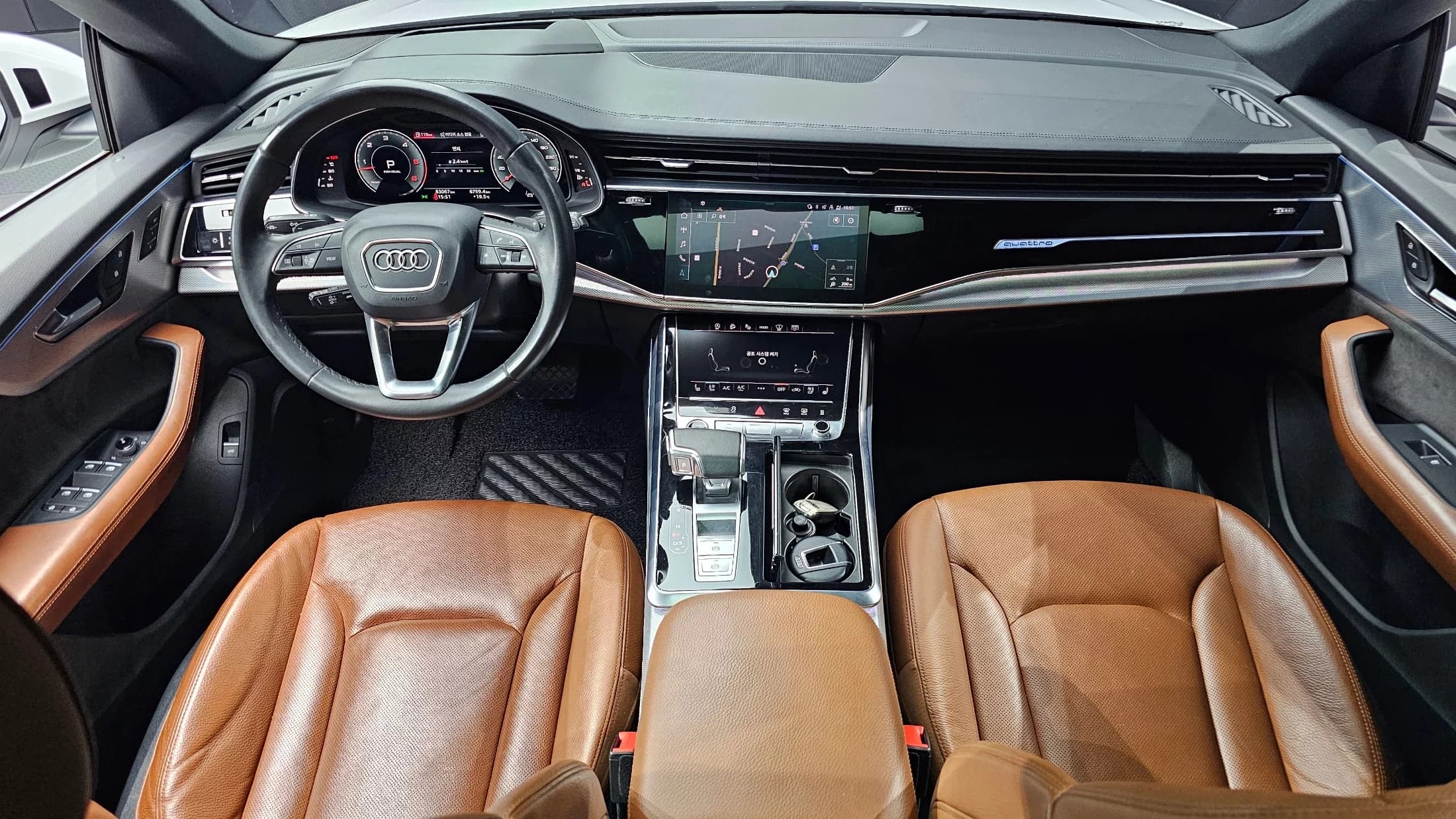 Audi Q8 45 TDI Quattro Premium, 2021 г. 83069 км. — фото 7