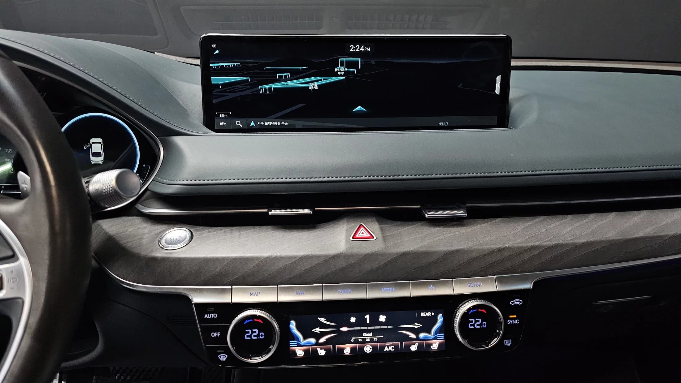 Genesis G80 Gasoline 2.5 Turbo AWD, 2021 г. 43094 км. — фото 14