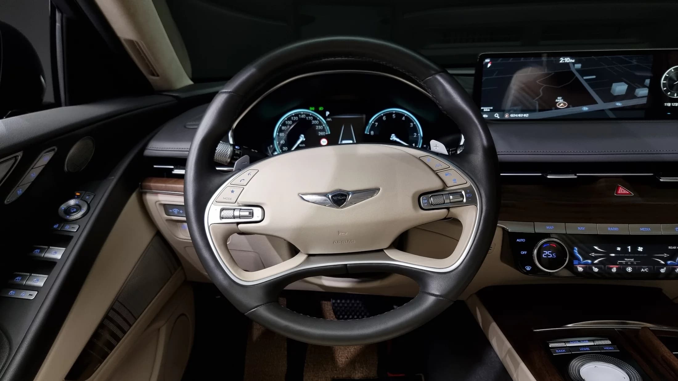 Genesis G80 Gasoline 2.5 Turbo AWD, 2022 г. 41588 км. — фото 13