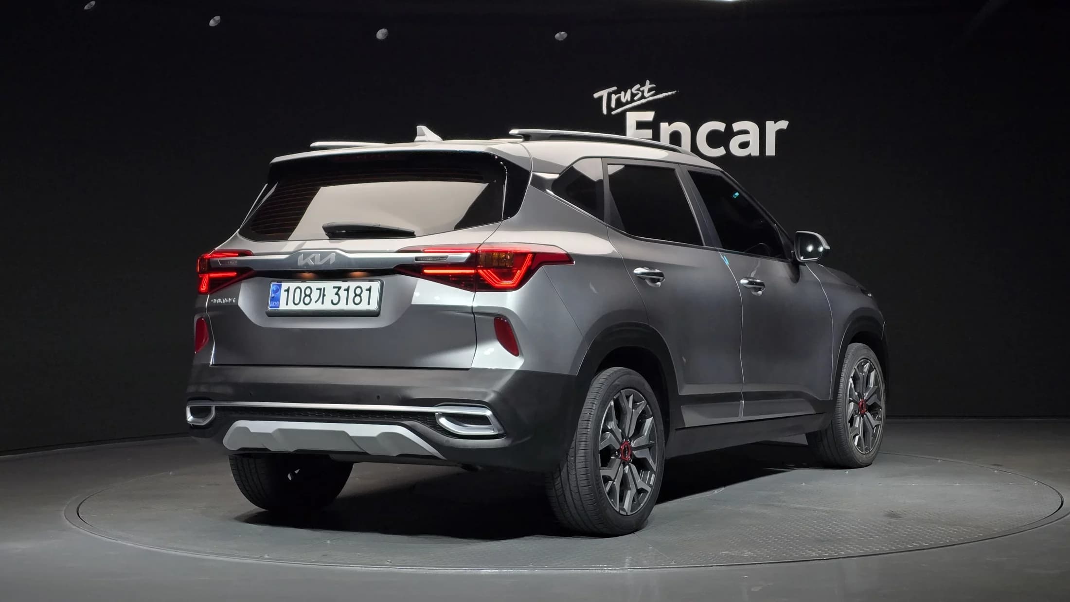 Kia Seltos Gasoline 1.6 Turbo 2WD Prestige, 2022 г. 54381 км. — фото 2
