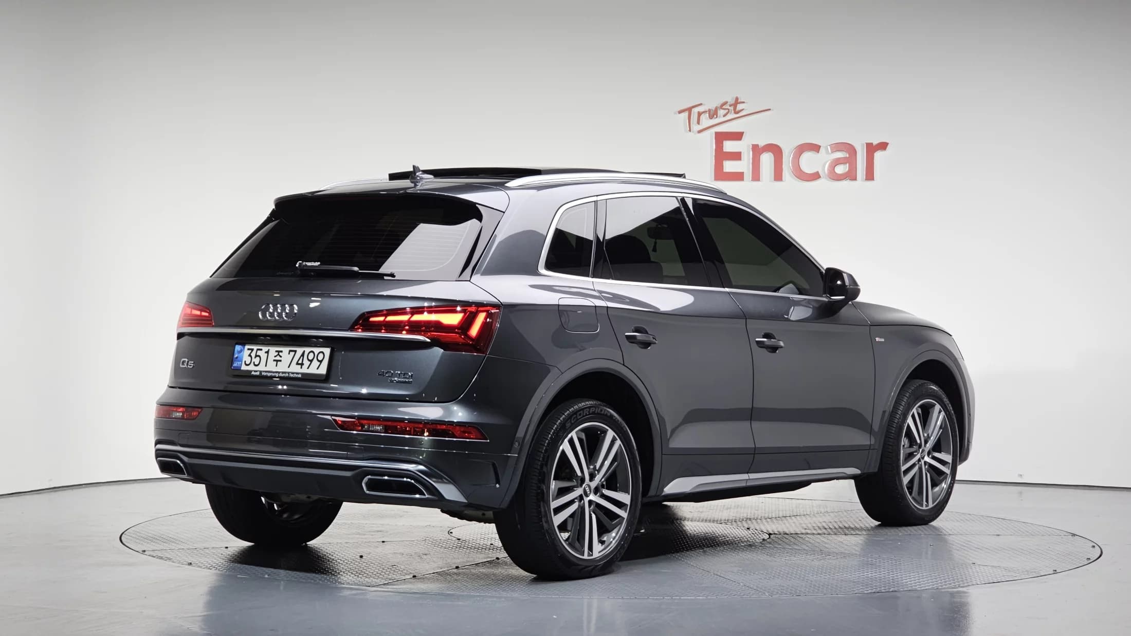 Audi Q5 40 TDI Quattro Premium, 2022 г. 50849 км. — фото 2