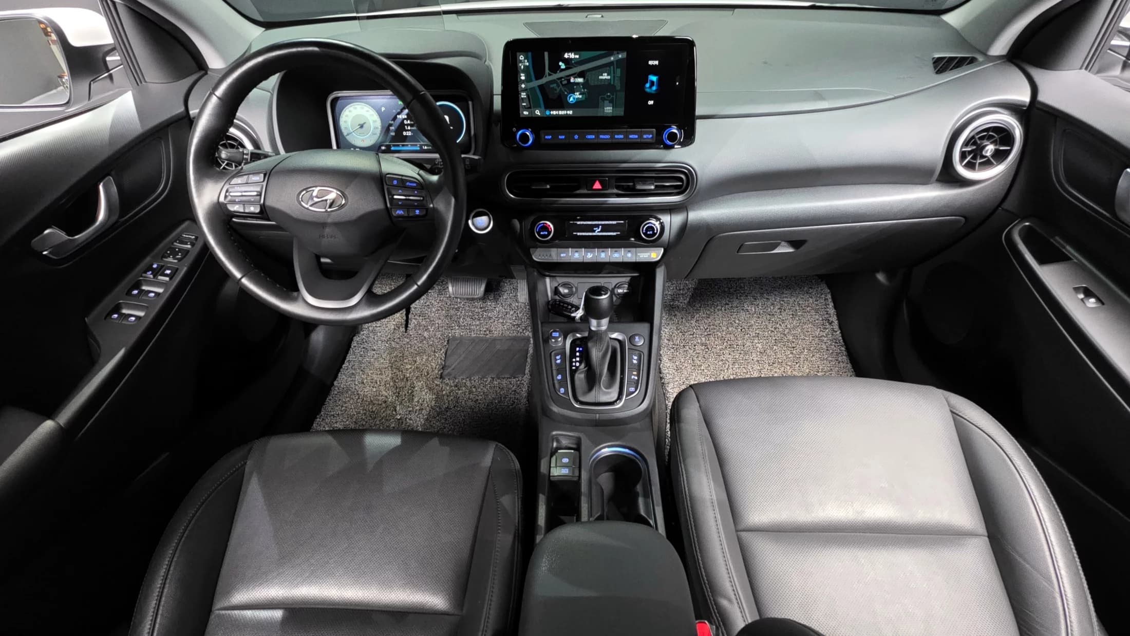 Hyundai Kona Gasoline 1.6 Turbo 4WD Inspiration, 2022 г. 28654 км. — фото 7