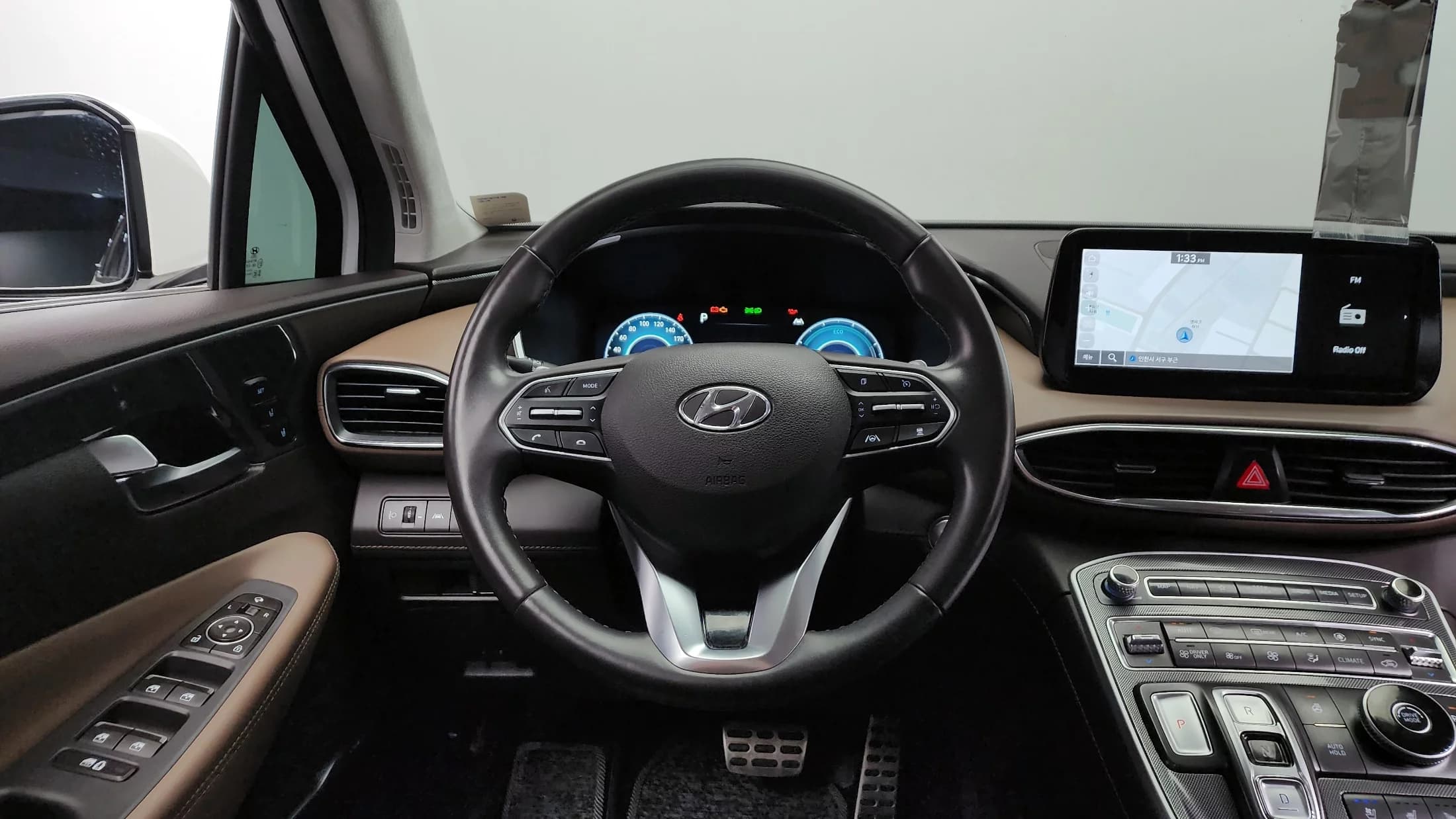 Hyundai Santa Fe HEV 1.6 2WD Prestige, гибрид, 2021 г. 69072 км. — фото 13