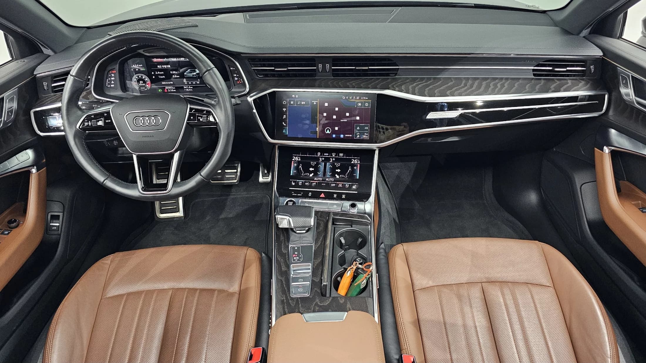 Audi A6 45 TFSI Quattro Premium, 2021 г. 66079 км. — фото 13