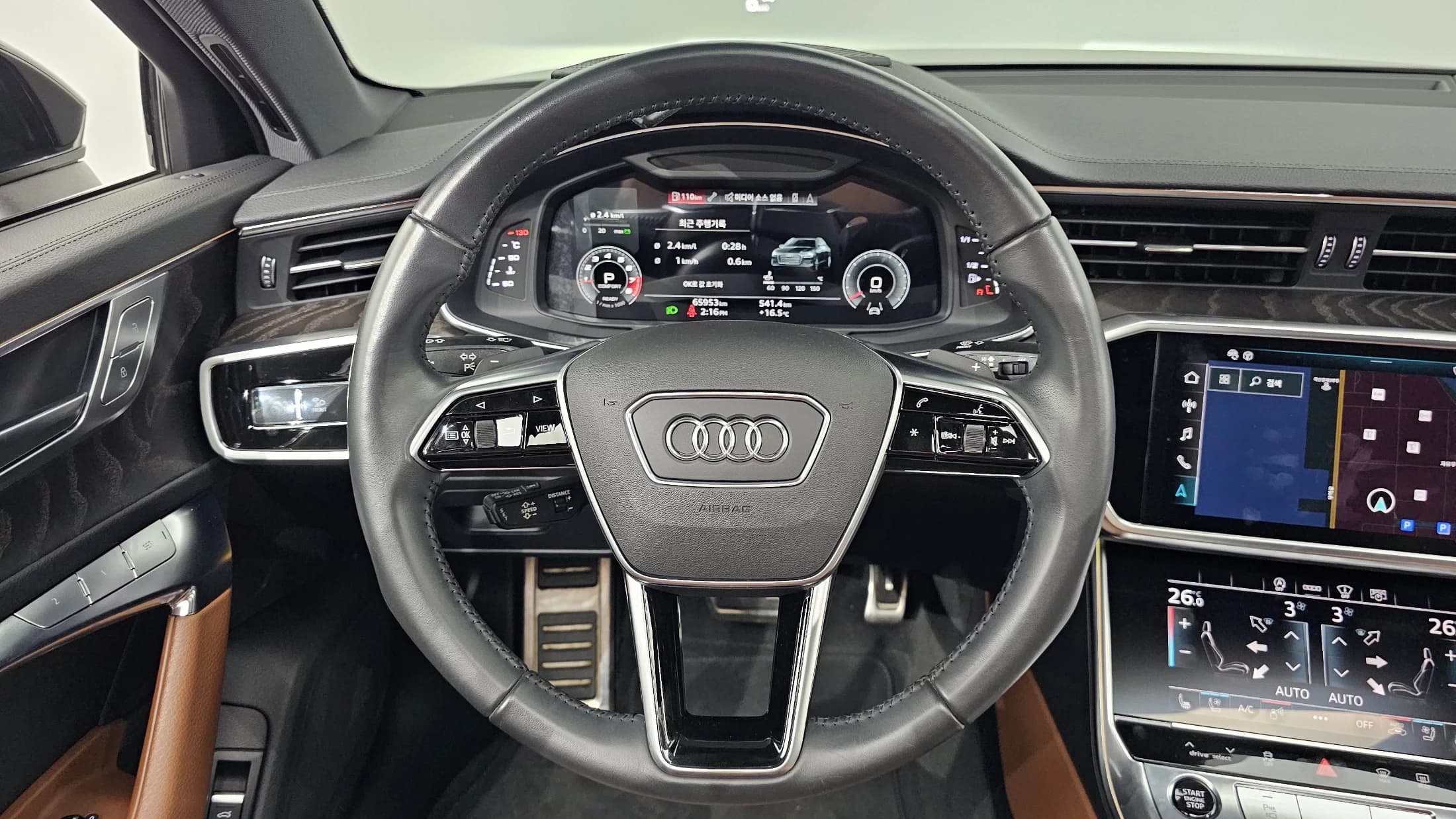 Audi A6 45 TFSI Quattro Premium, 2021 г. 66079 км. — фото 26